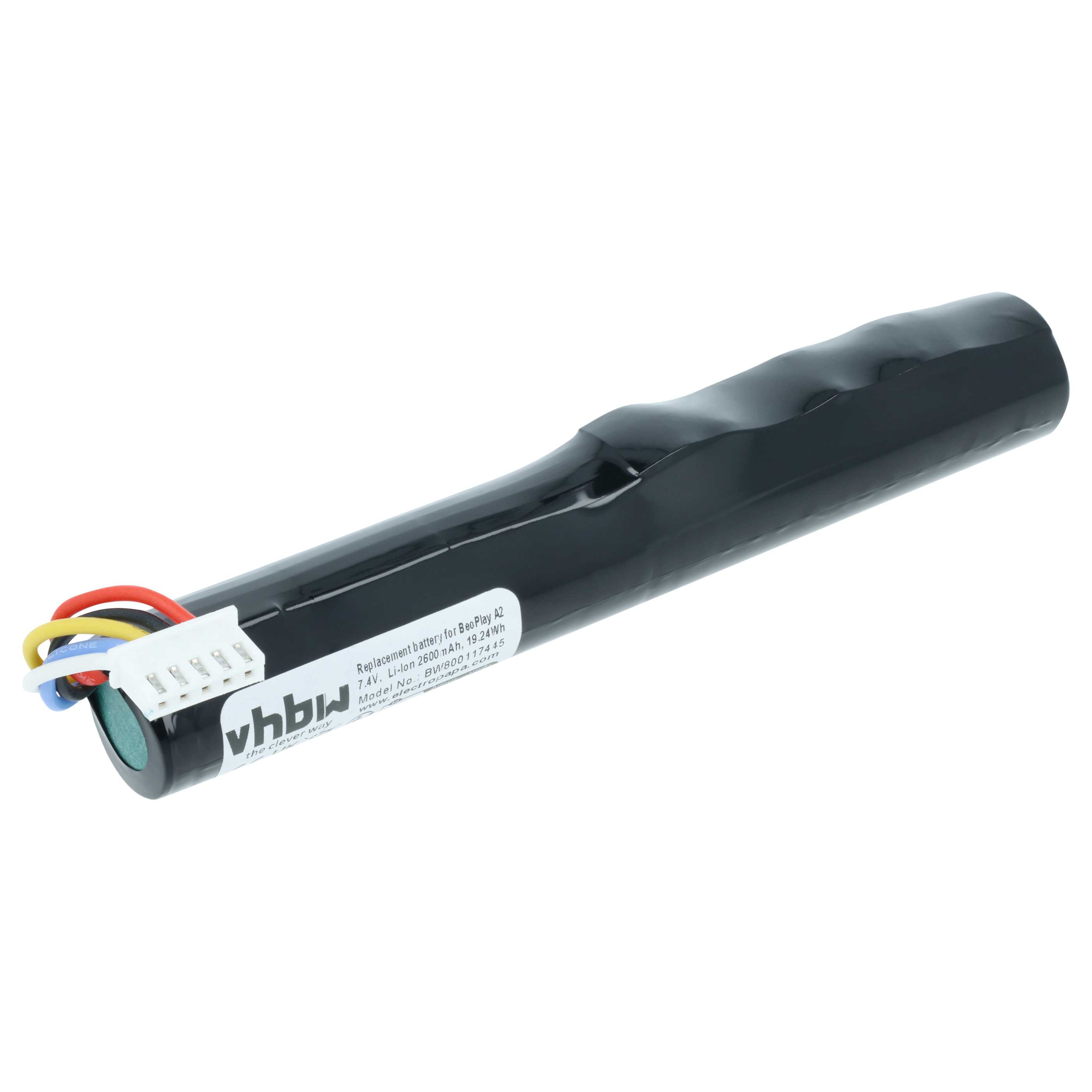 Batteria sostituisce Bang & Olufsen J406/ICR18650NH-2S per altoparlanti - 2600mAh 7,4V Li-Ion