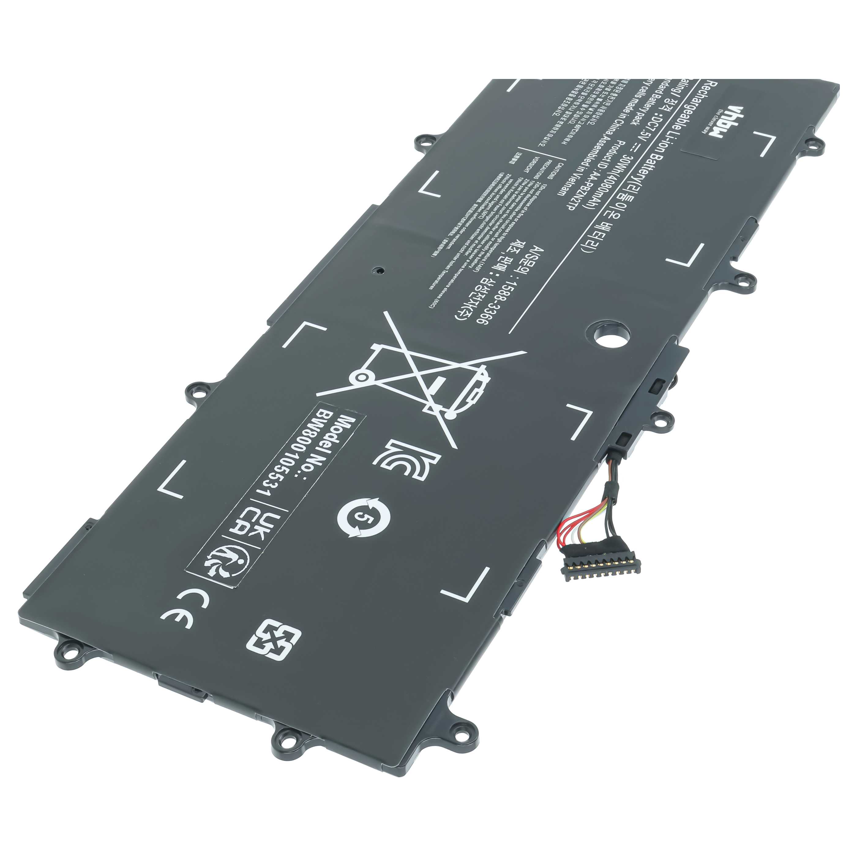 Batterie remplace Samsung BA43-00355A, AA-PBZN2TP pour ordinateur portable Samsung- 4080mAh 7,5V Li-polymère