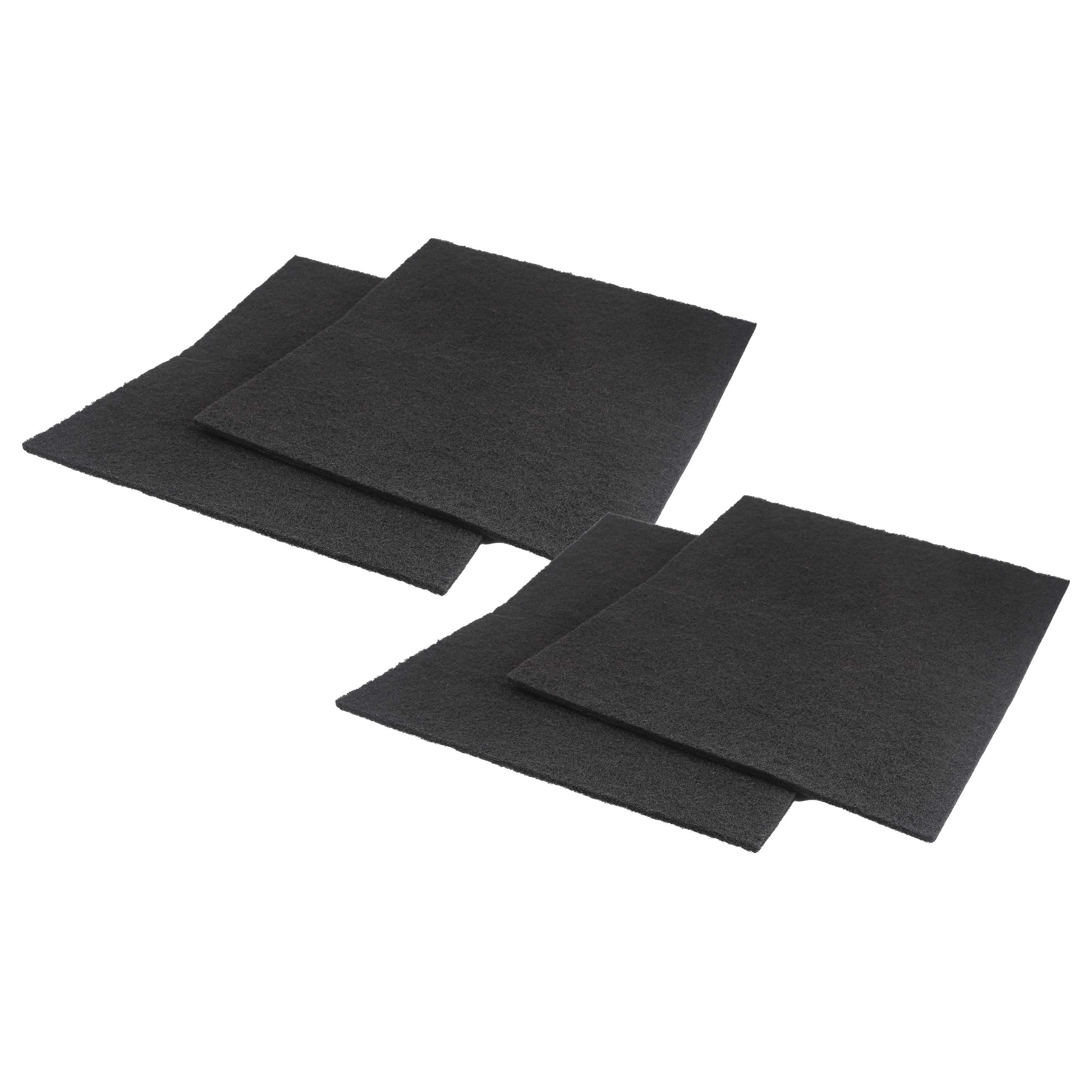 4x Filtres à charbon actif remplace Best DKF99554 pour hotte Best