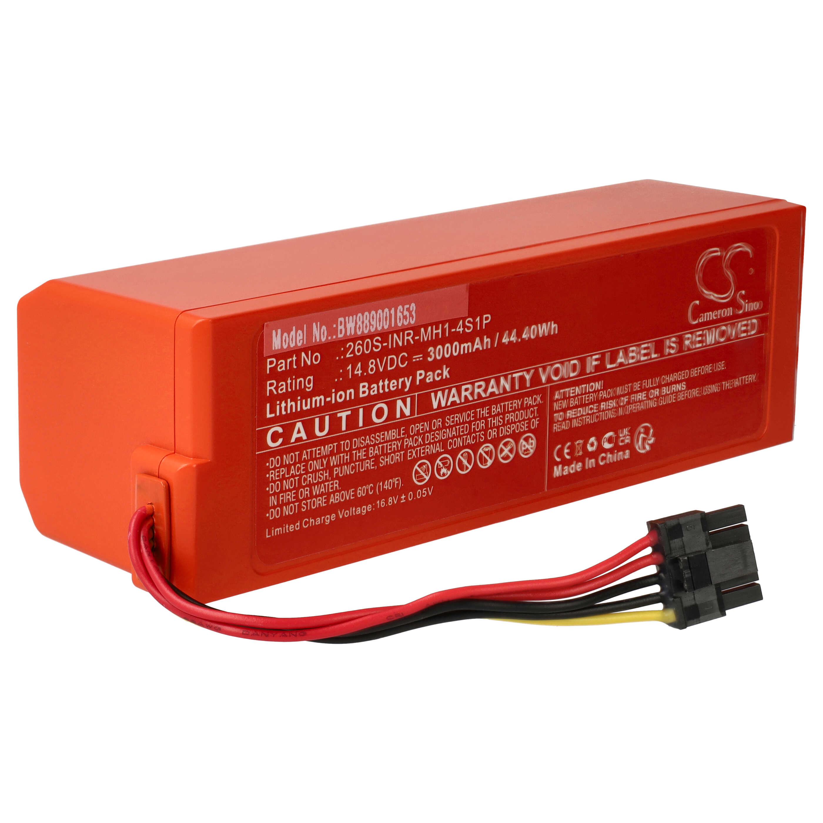 Battery Replacement for Xiaomi 260S-INR-MH1-4S1P for - 3200mAh, 14.8V, Li-Ion