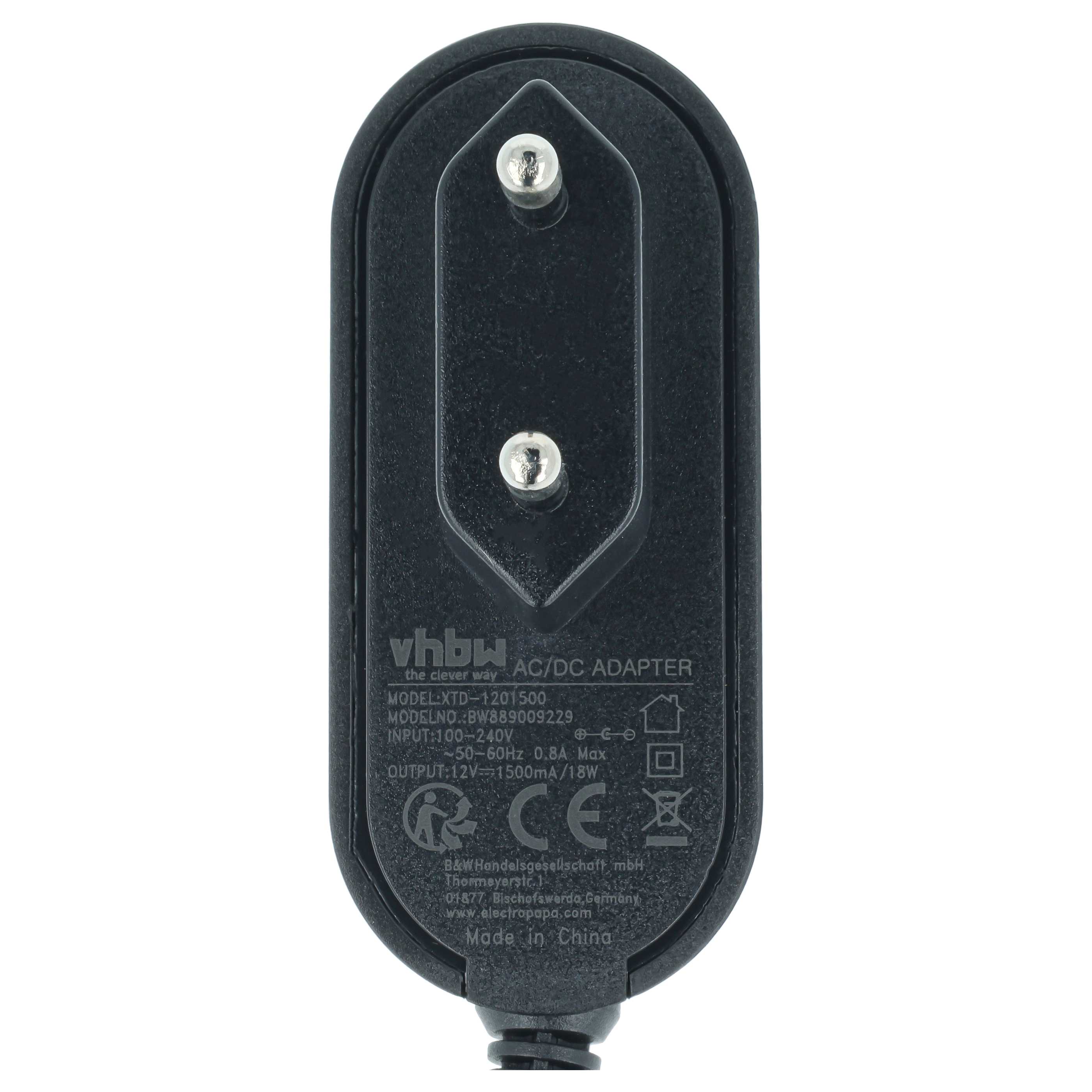 Mains Power Adapter replaces Datalogic 90ACC0193 for Datalogic Barcode Scanner, Handheld POS Scanner