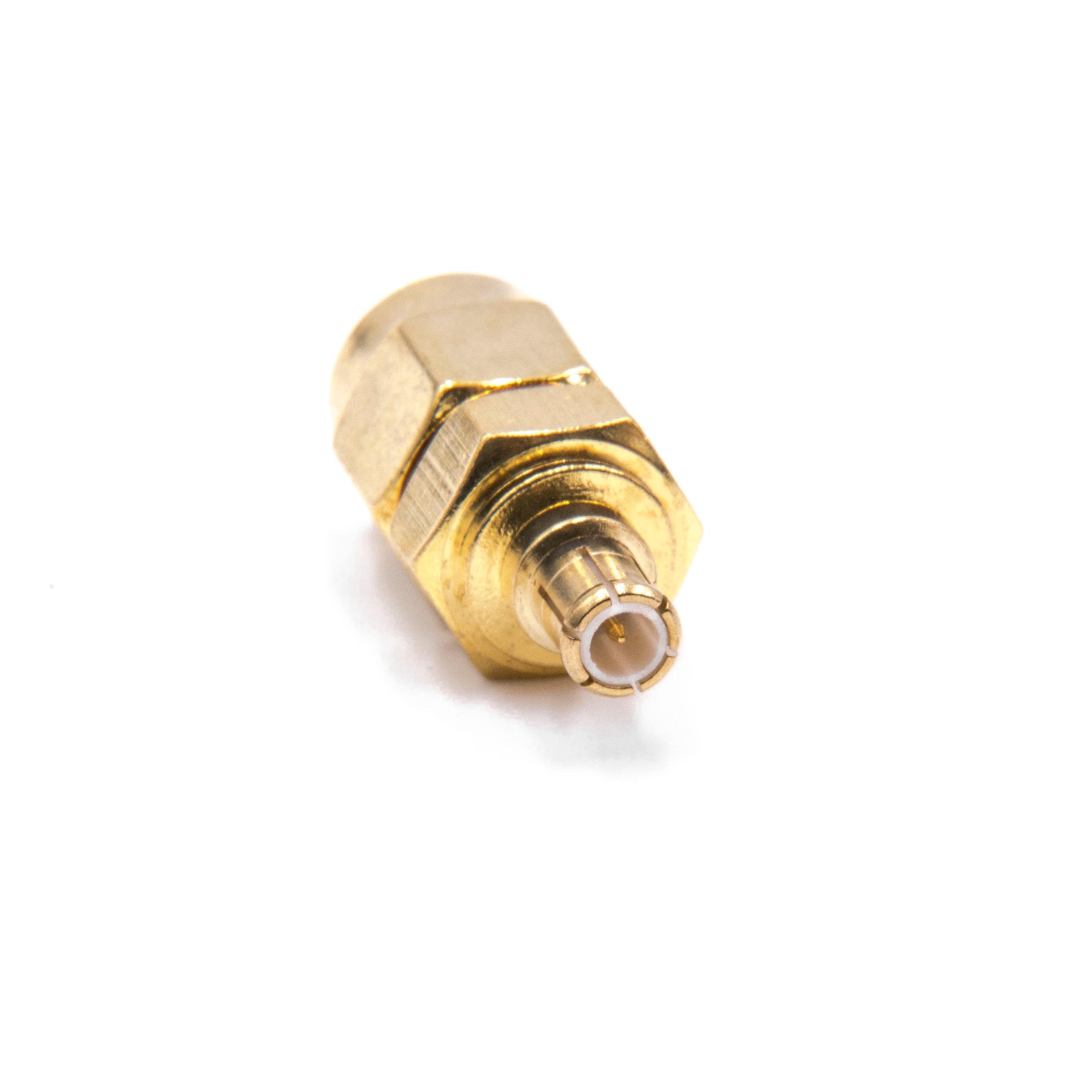 MCX Coaxial Adapter (m) to SMA plug for various High-Frequency Technology Devices - HF Adapter