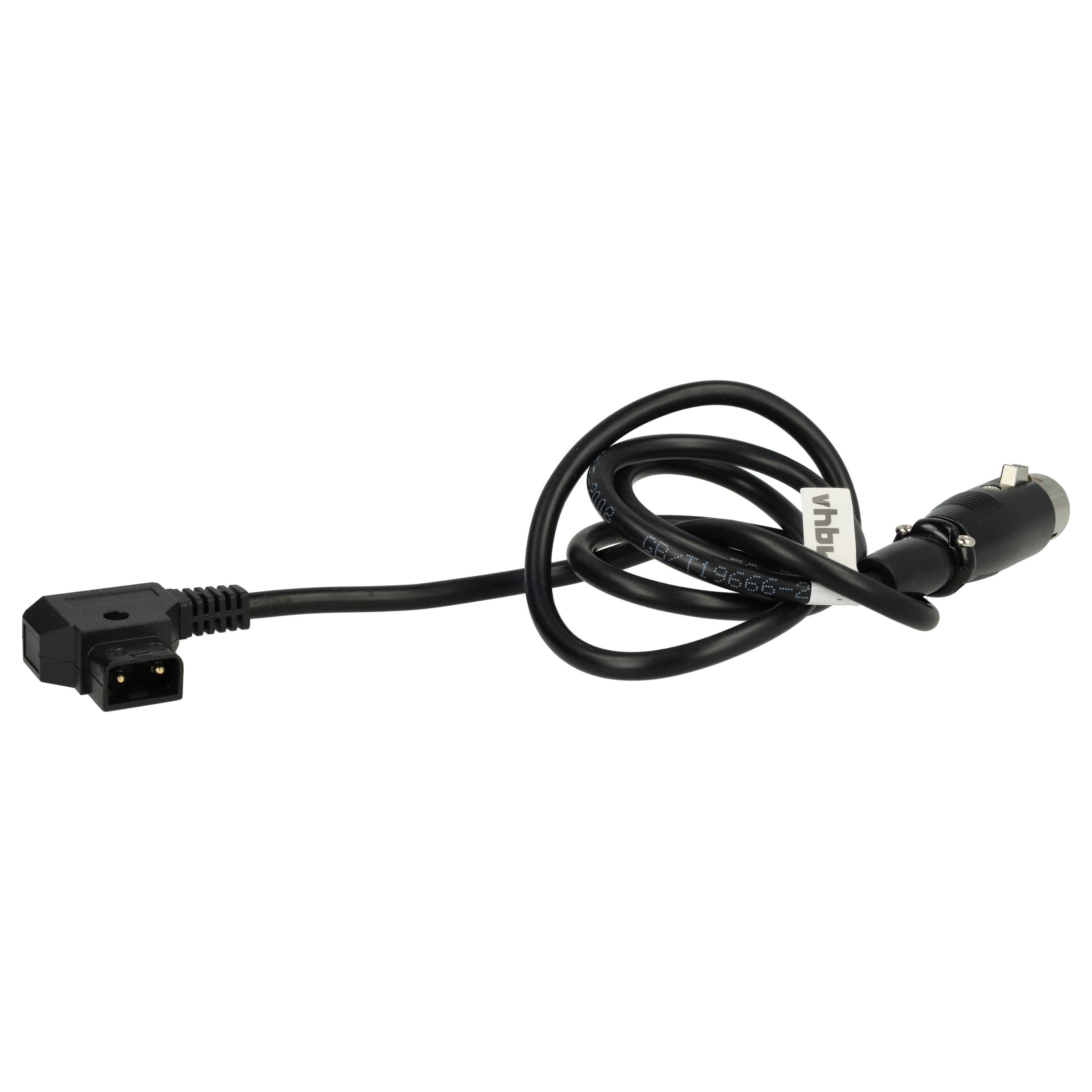 Adaptador D-Tap para Anton Bauer D-Tap, Dionic dispositivos con XLR de 4 pines - D-Tap (m) a XLR 4 pines, 11,5