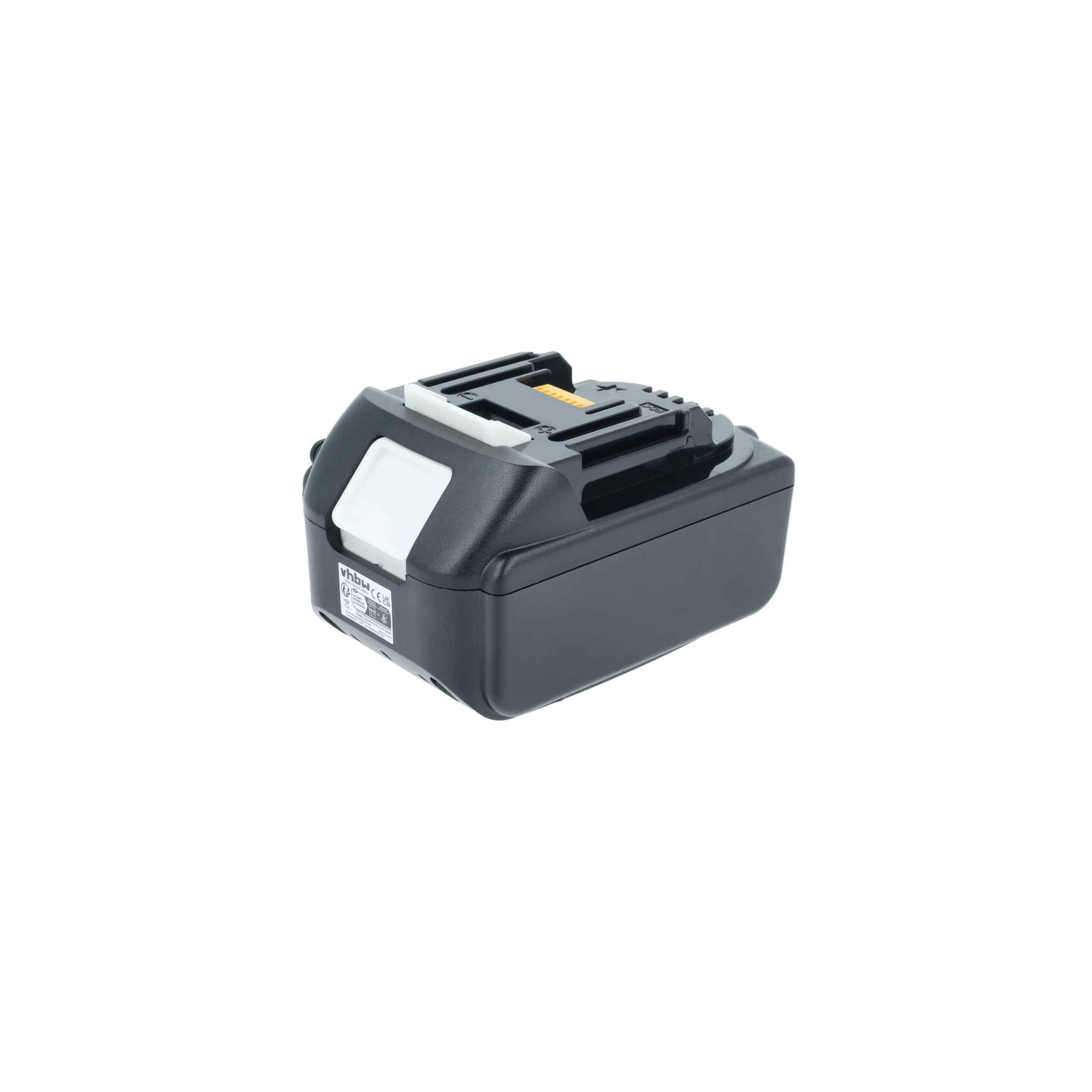 Battery replaces Makita BL1860B Electric Power Tool - 4000 mAh, 18 V, Li-Ion