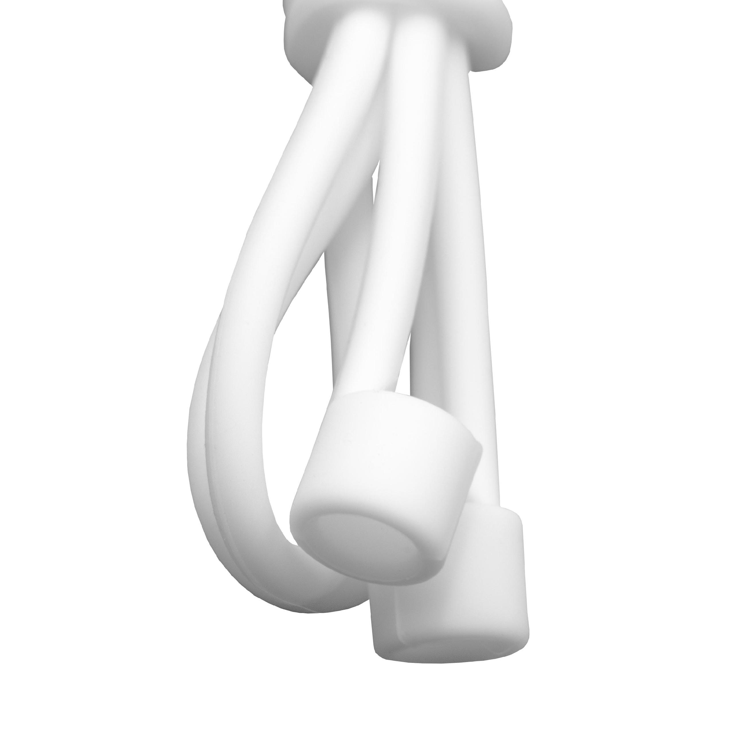 Pasek anti-lost strap na słuchawki bezprzewodowe Apple AirPods - 55 cm, biały