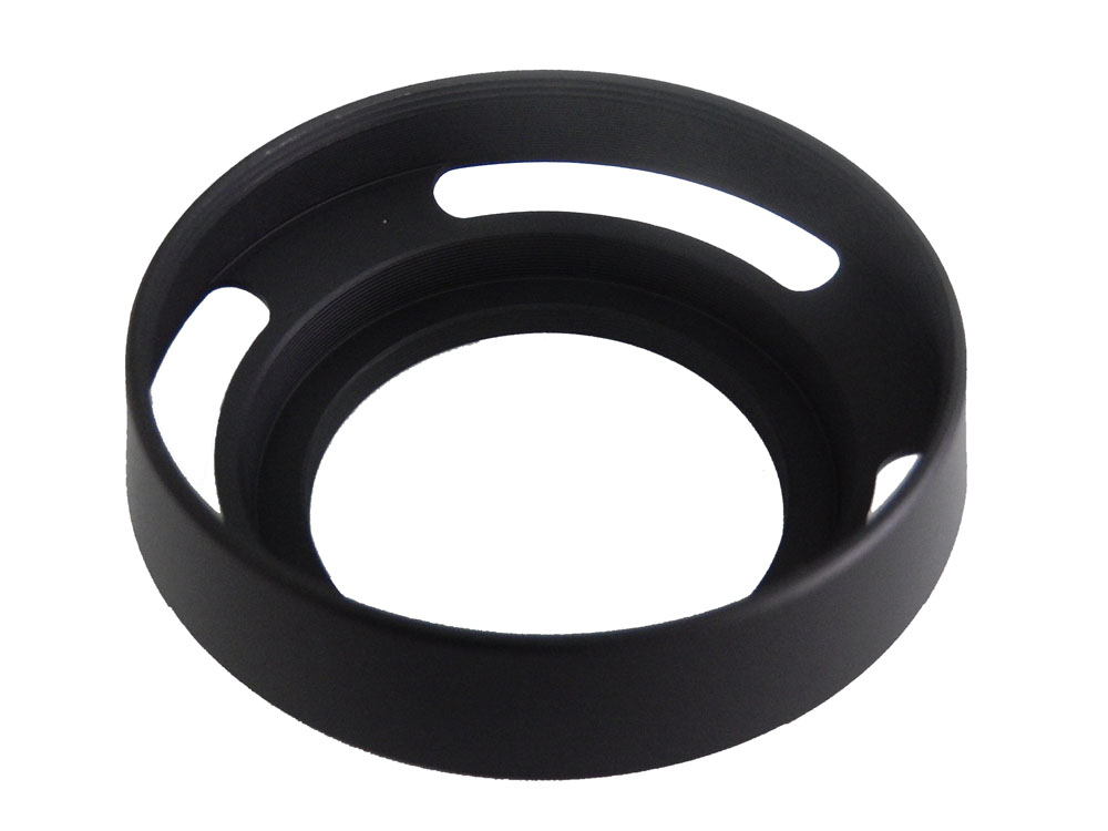 Lens Hood suitable for Lens with 46 mm Diameter, plastic / metal, black