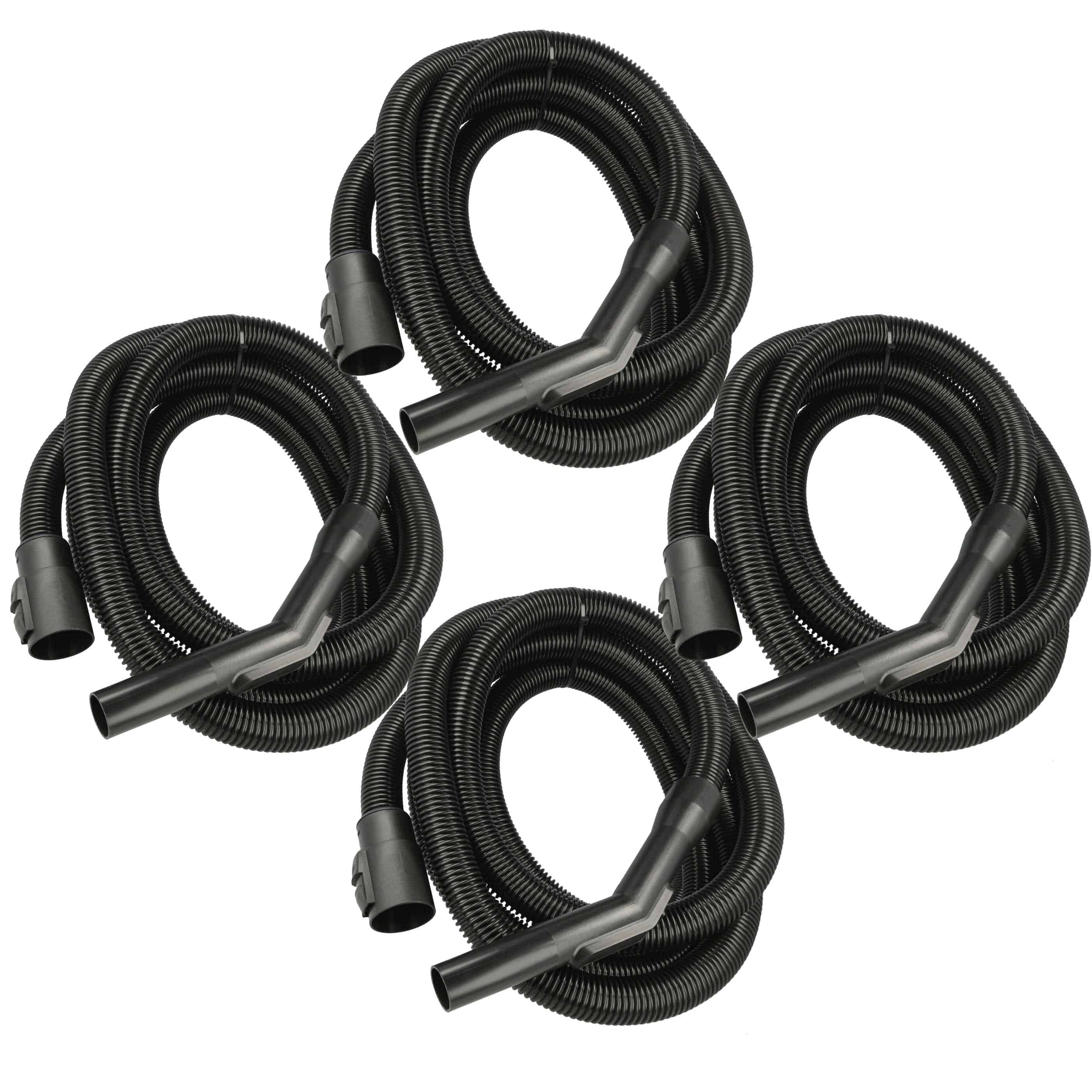 4x Hose replaces Kärcher 4.441-066.0, 9.755-263.0, 2.863-001.0 for Kärcher vacuum cleaner, 5m