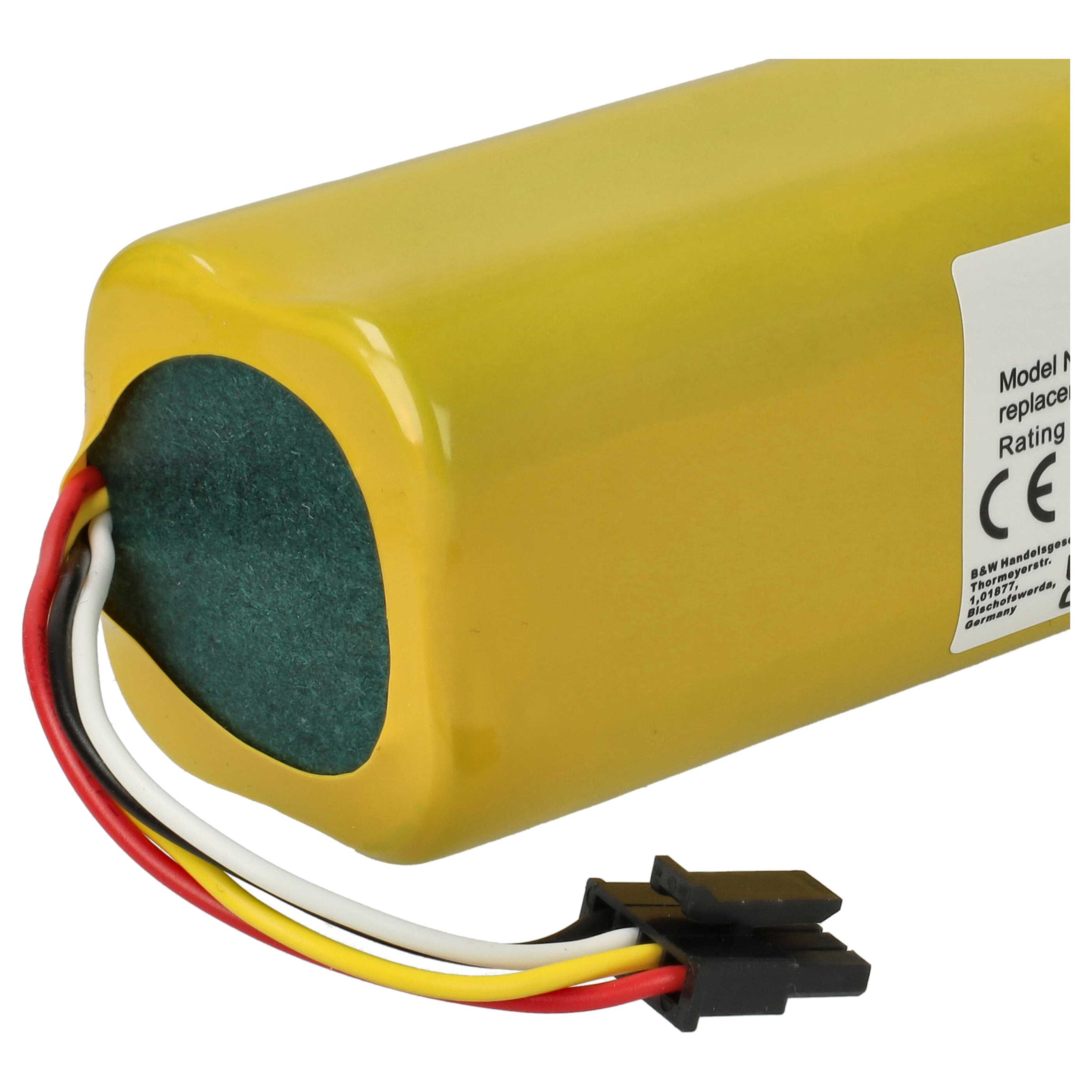 Battery replaces Xiaomi BJSTS0002-2016, 400-900-1755 Ruby_S, BRR-1P4S-2600S for Dreame etc. 5200mAh, 14.4V, Li-Ion