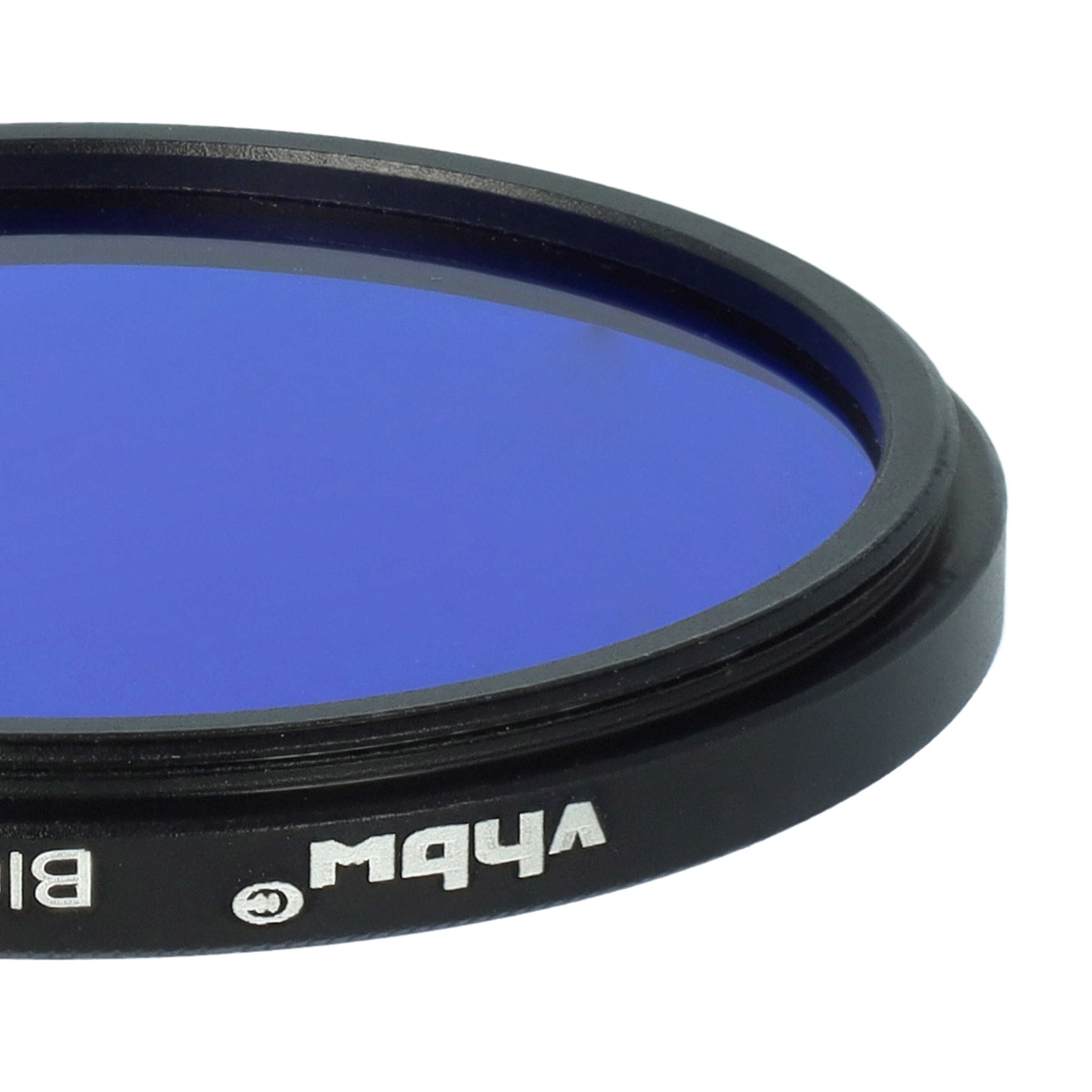 Filtr fotograficzny na obiektywy z gwintem 52 mm - filtr niebieski