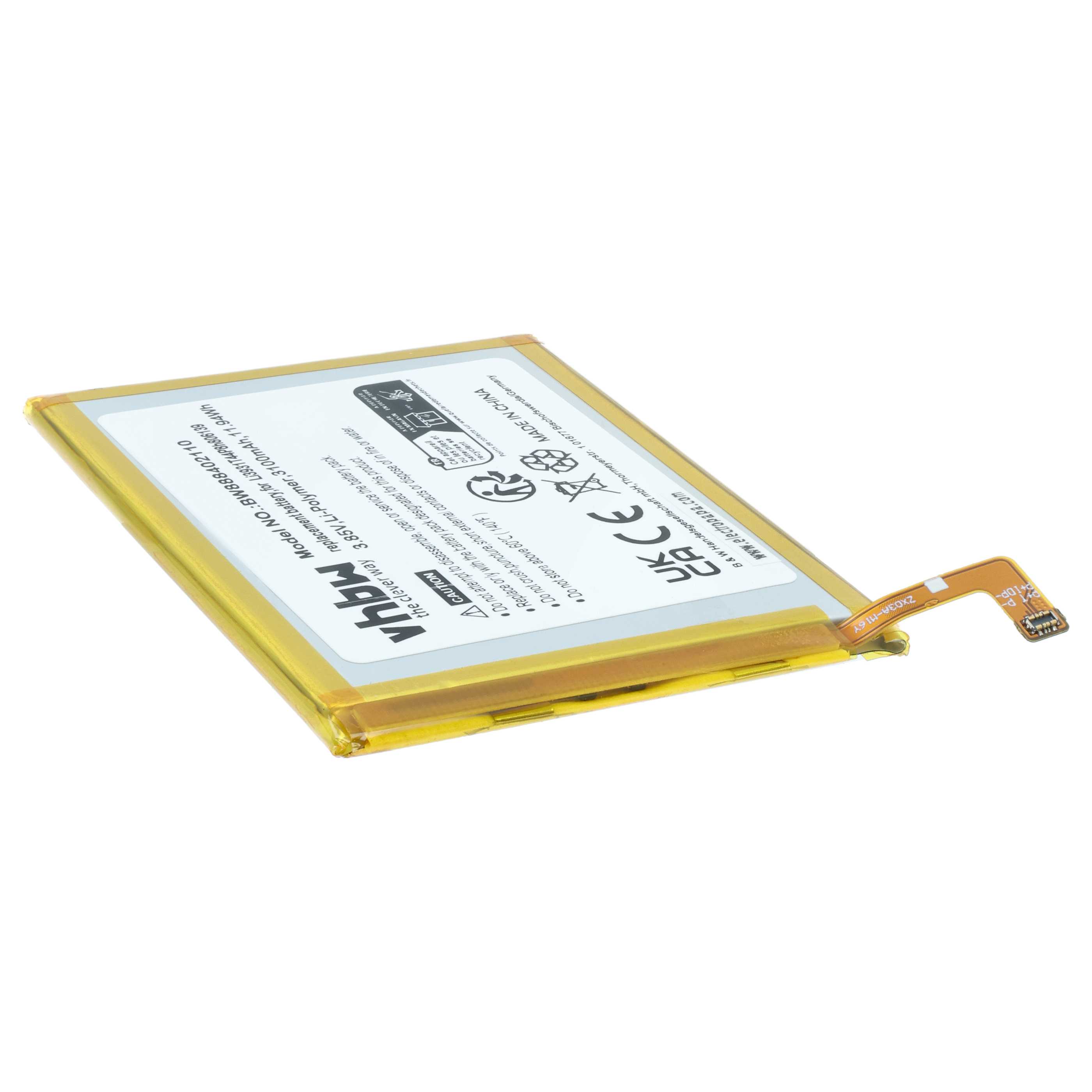 Akumulator do telefonu smartfona zamiennik ZTE Li3931T44P8h806139 - 3100 mAh 3,85 V LiPo