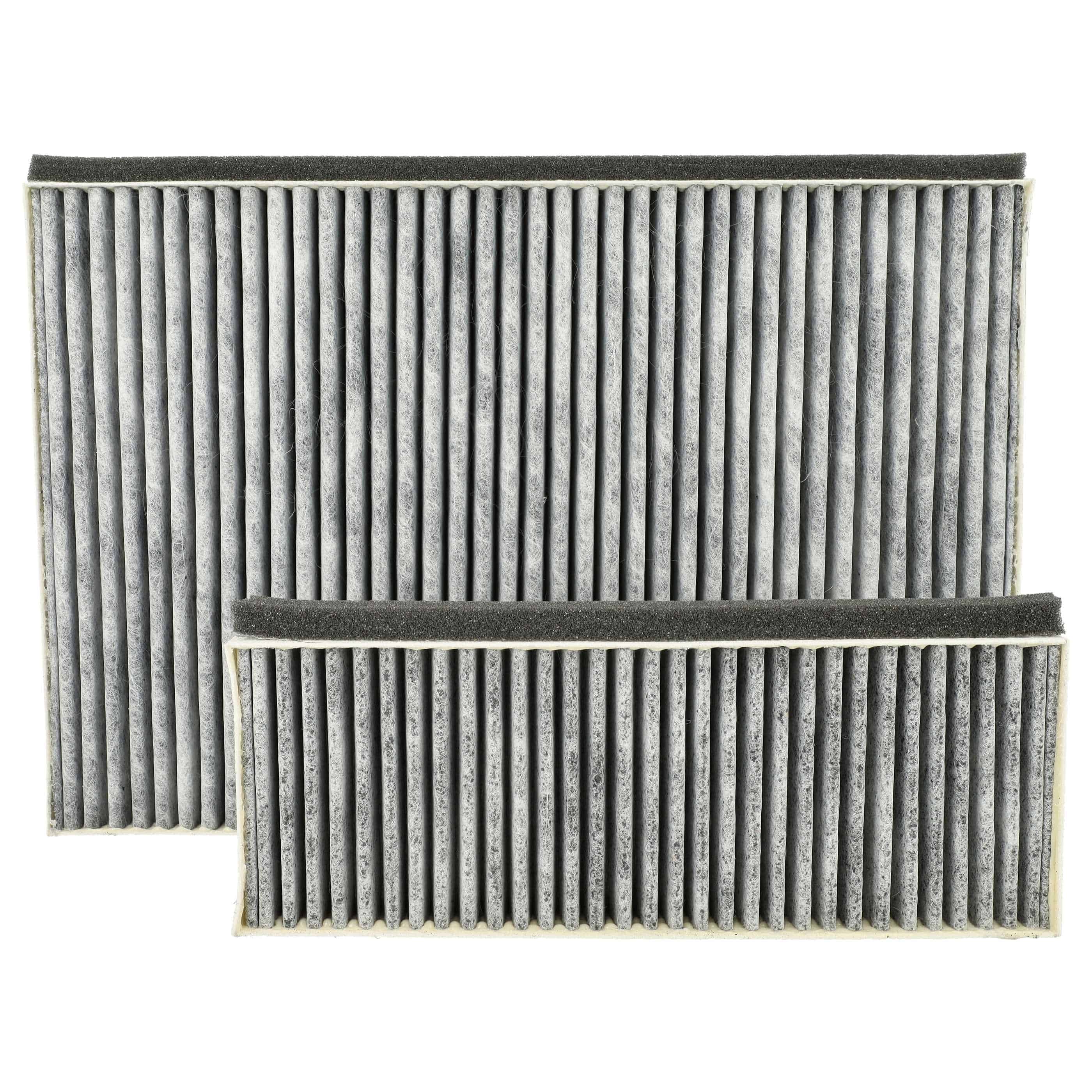2x filtres pour hotte aspirante remplacement pour Alapure HFK8700 - filtre à charbon actif