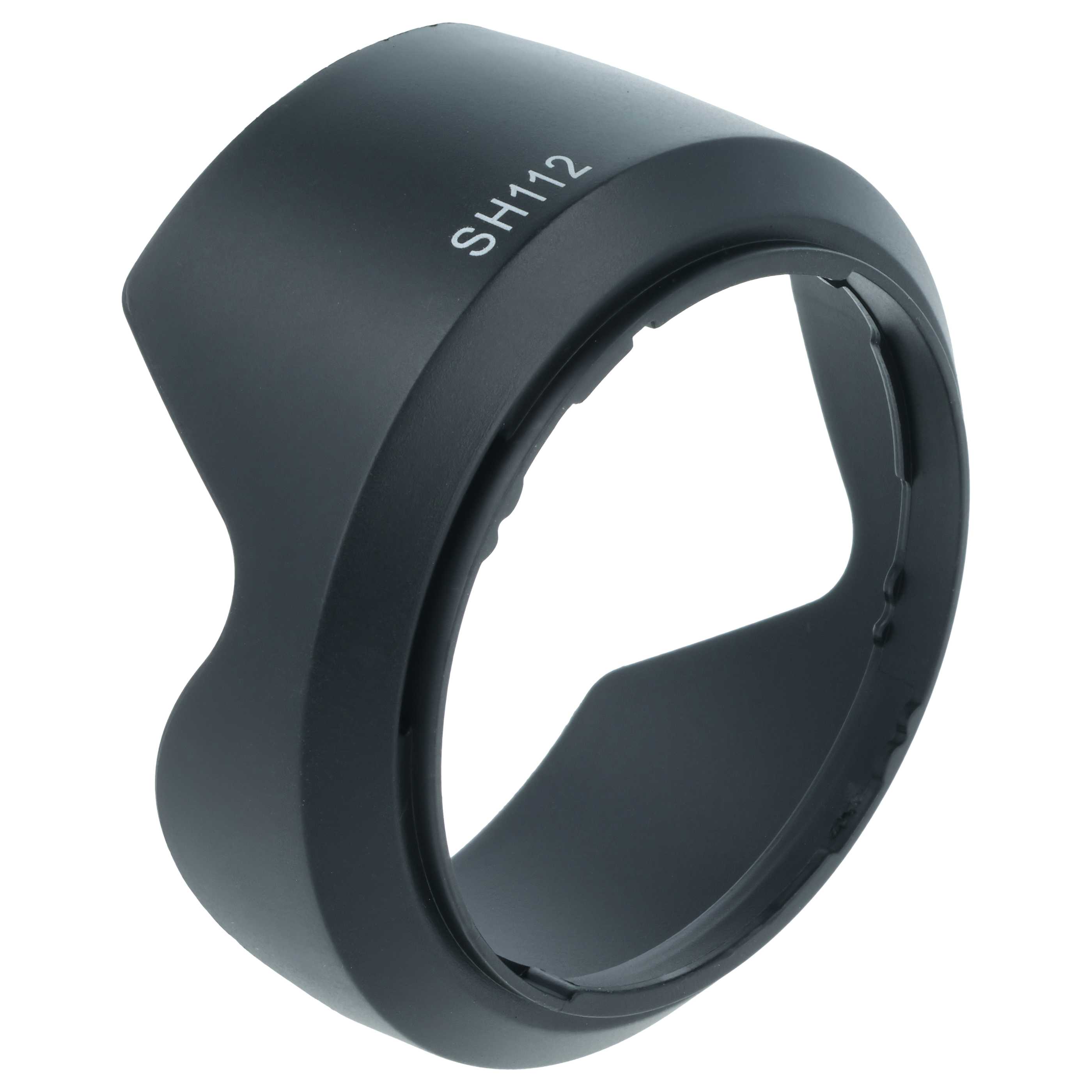 Lens Hood replaces Sony ALC-SH112 for Sony Lens with 49 mm Diameter, plastic, black
