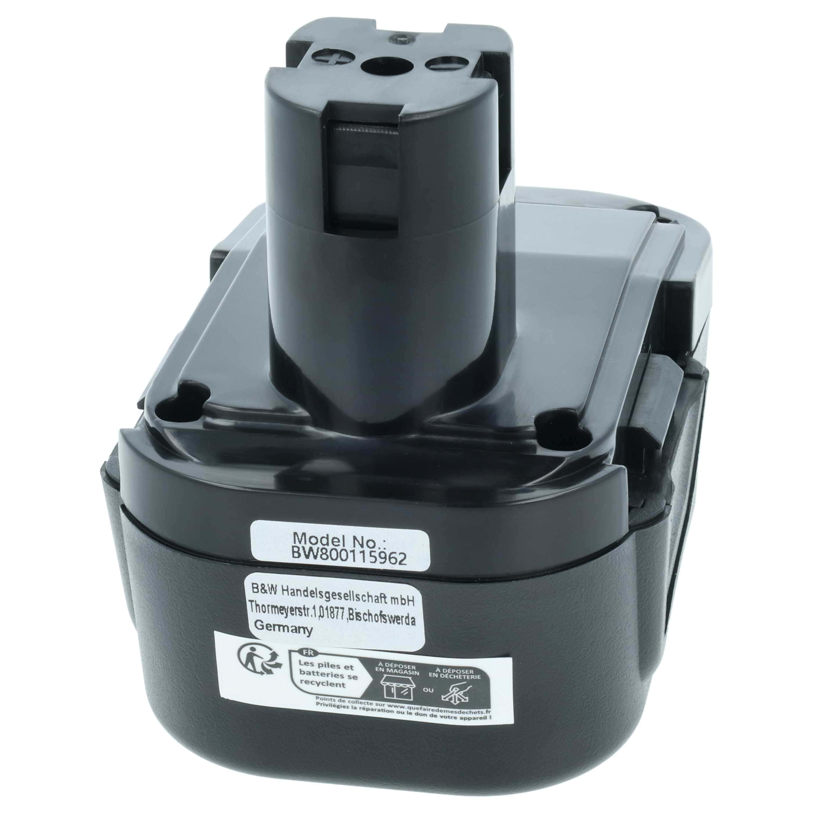 Battery replaces Einhell BT-CD 10.8/1 Li Electric Power Tool - 1500 mAh, 10.8 V, Li-Ion