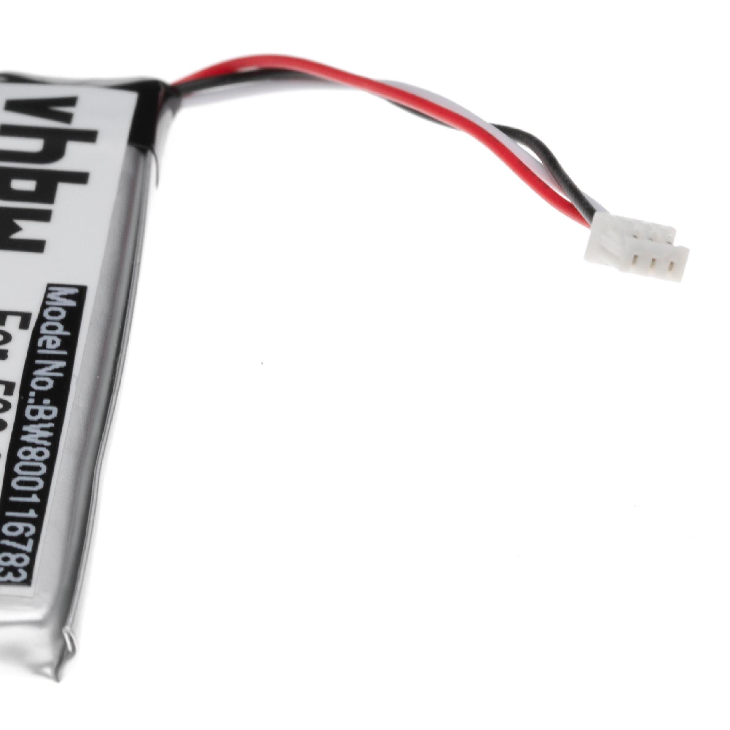 Batterie remplace Logitech 533-000132 pour casque audio - 1200mAh 3,7V Li-polymère