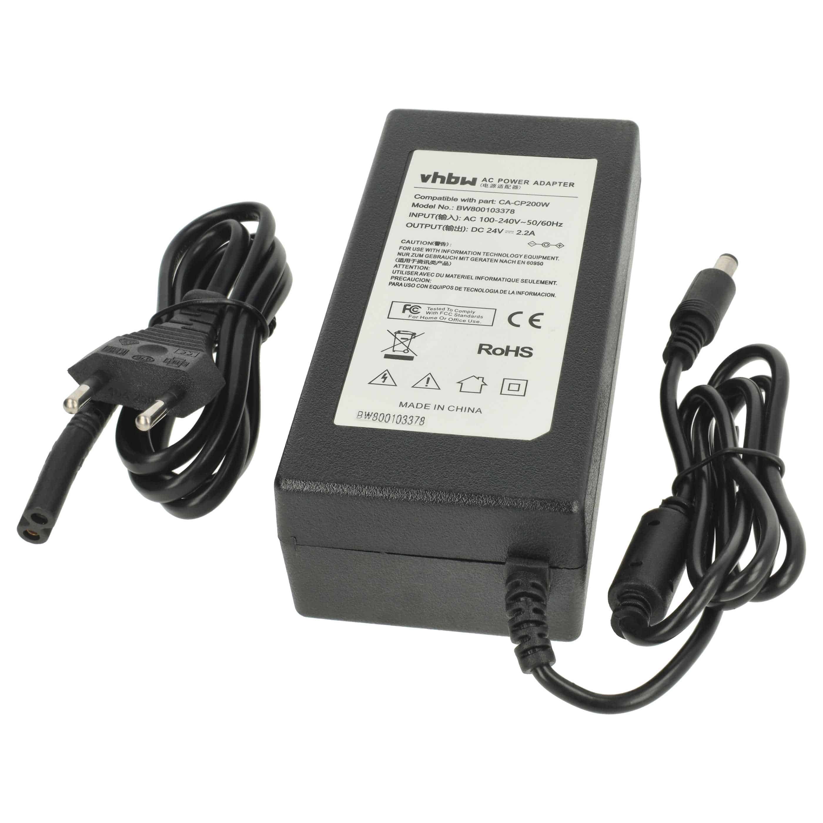 Alimentatore sostituisce Vizio 90012422801, SB4021-MA1, S065BP2400250 per soundbox Vizio , 24 V, 2,2 A