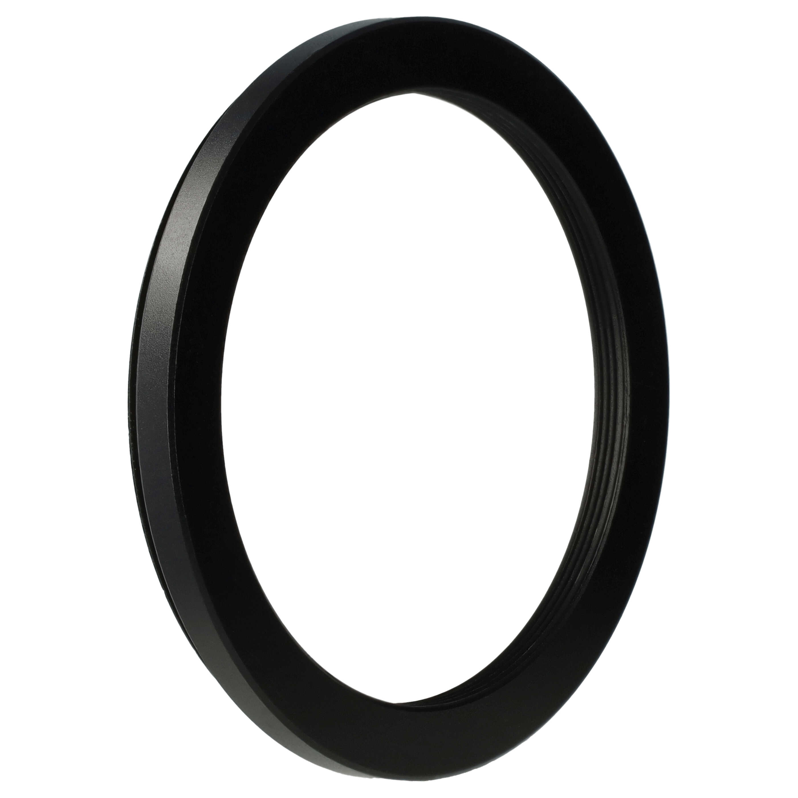 Redukcja filtrowa adapter Step-Down 58 mm - 49 mm pasująca do obiektywu - metal, czarny