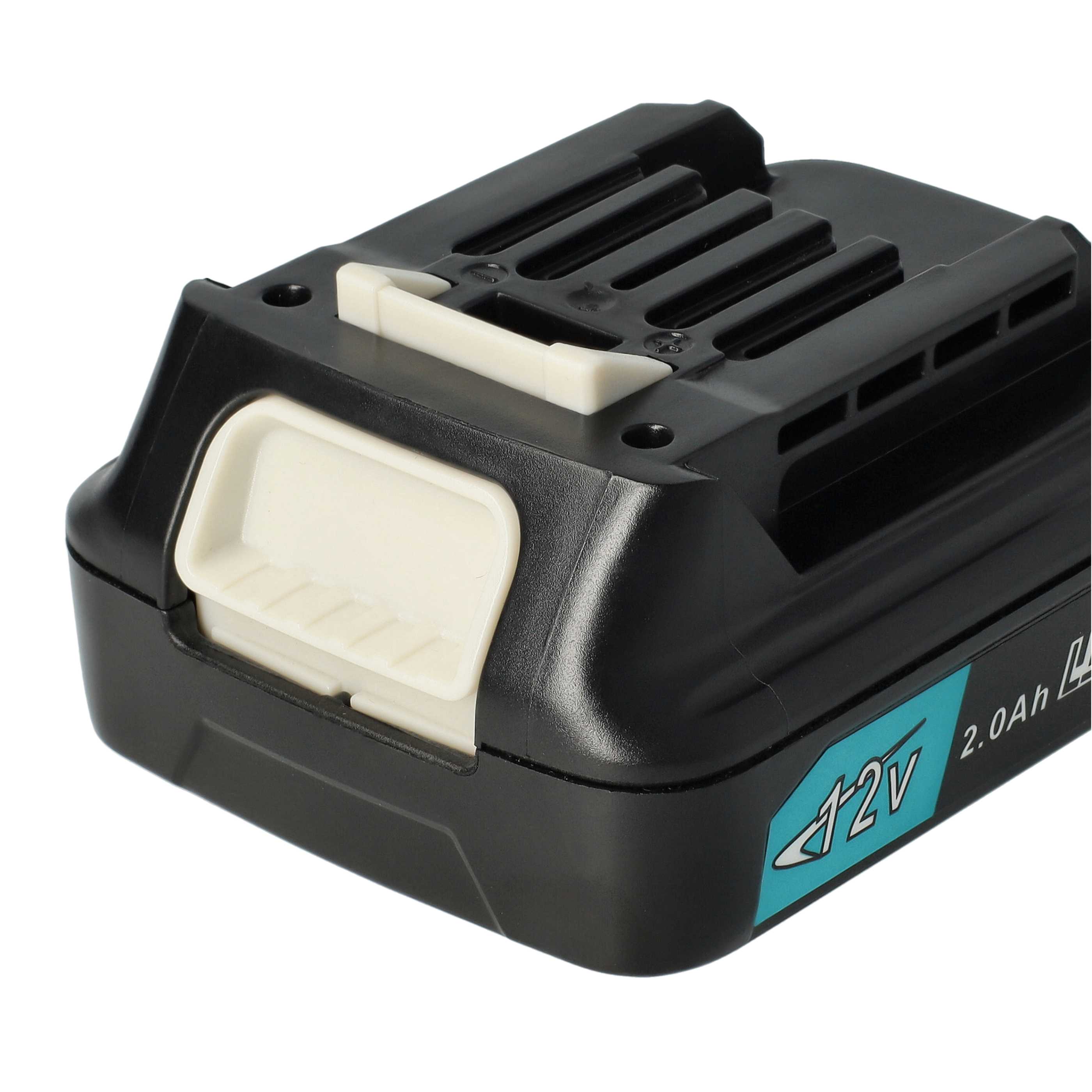 3x Battery replaces Makita 197396-9, 197390-1, 197402, 197394-3 Electric Power Tool - 2000 mAh, 12 V, Li-Ion