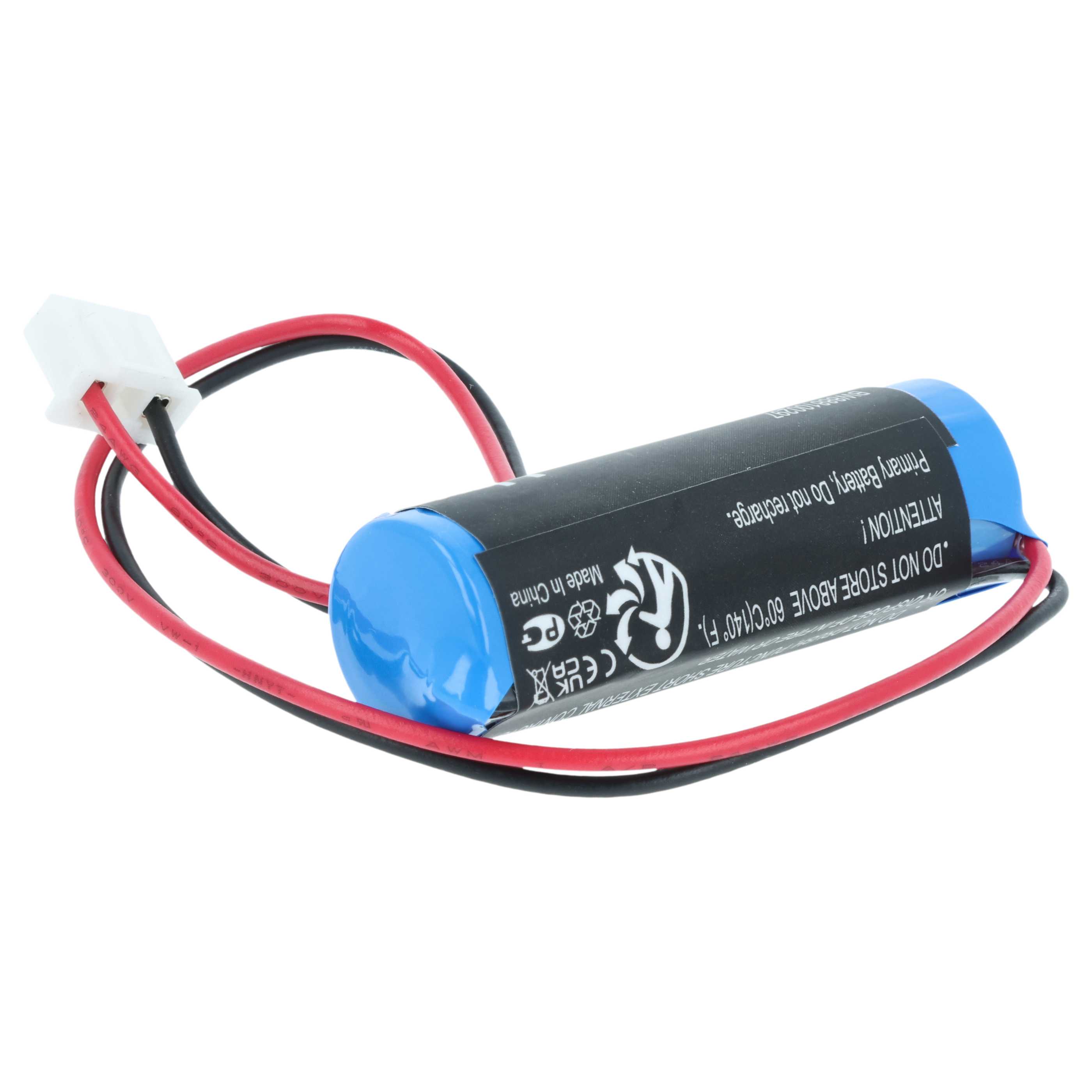 Bateria do PLC programowalnego sterownika zamiennik Mitsubishi F2-40BL, FX2N-48M - 1800 mAh 3,6 V Li-SOCl2