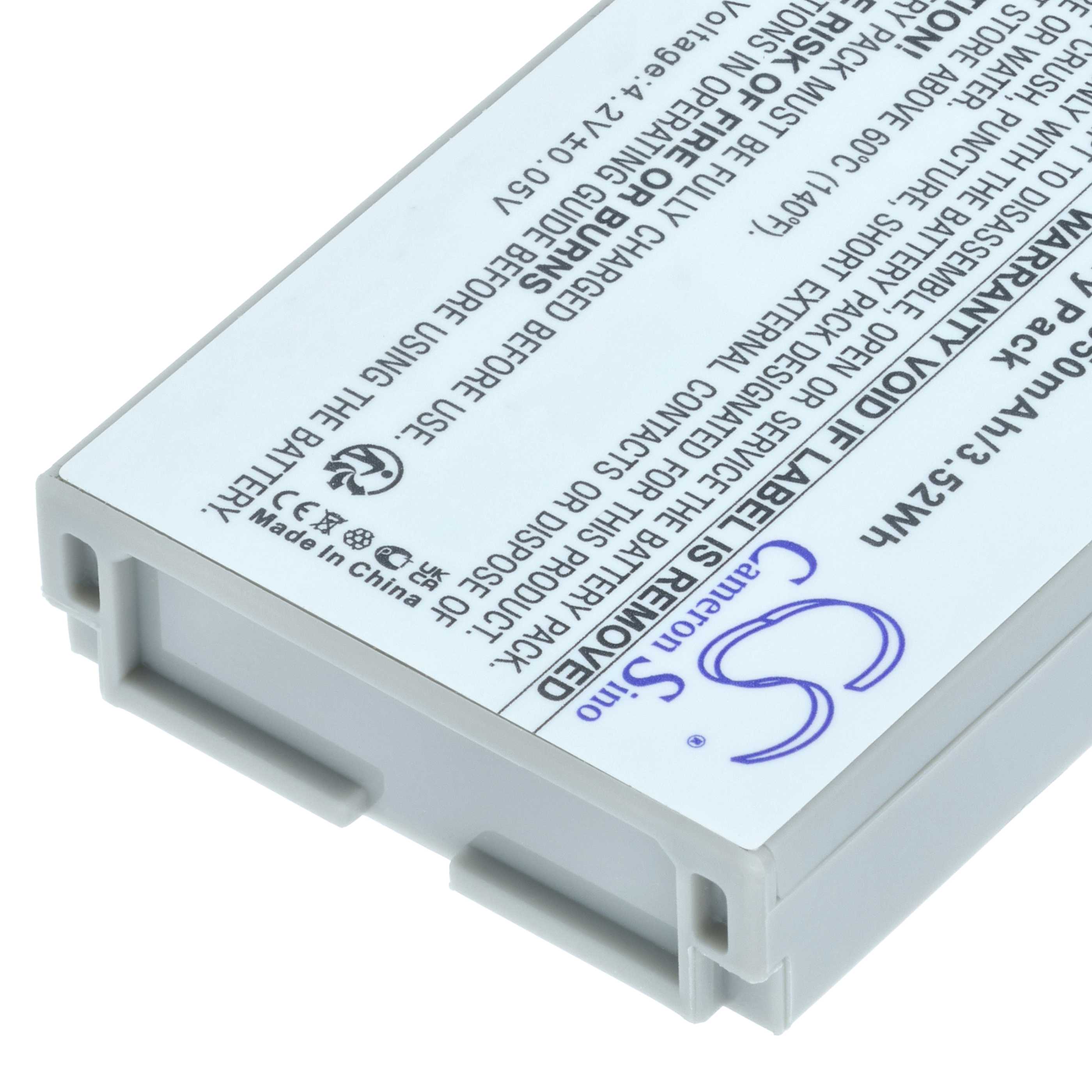 Videocamera 3x Battery replaces Canon BP-110 - 950 mAh 3.7 V Li-Ion