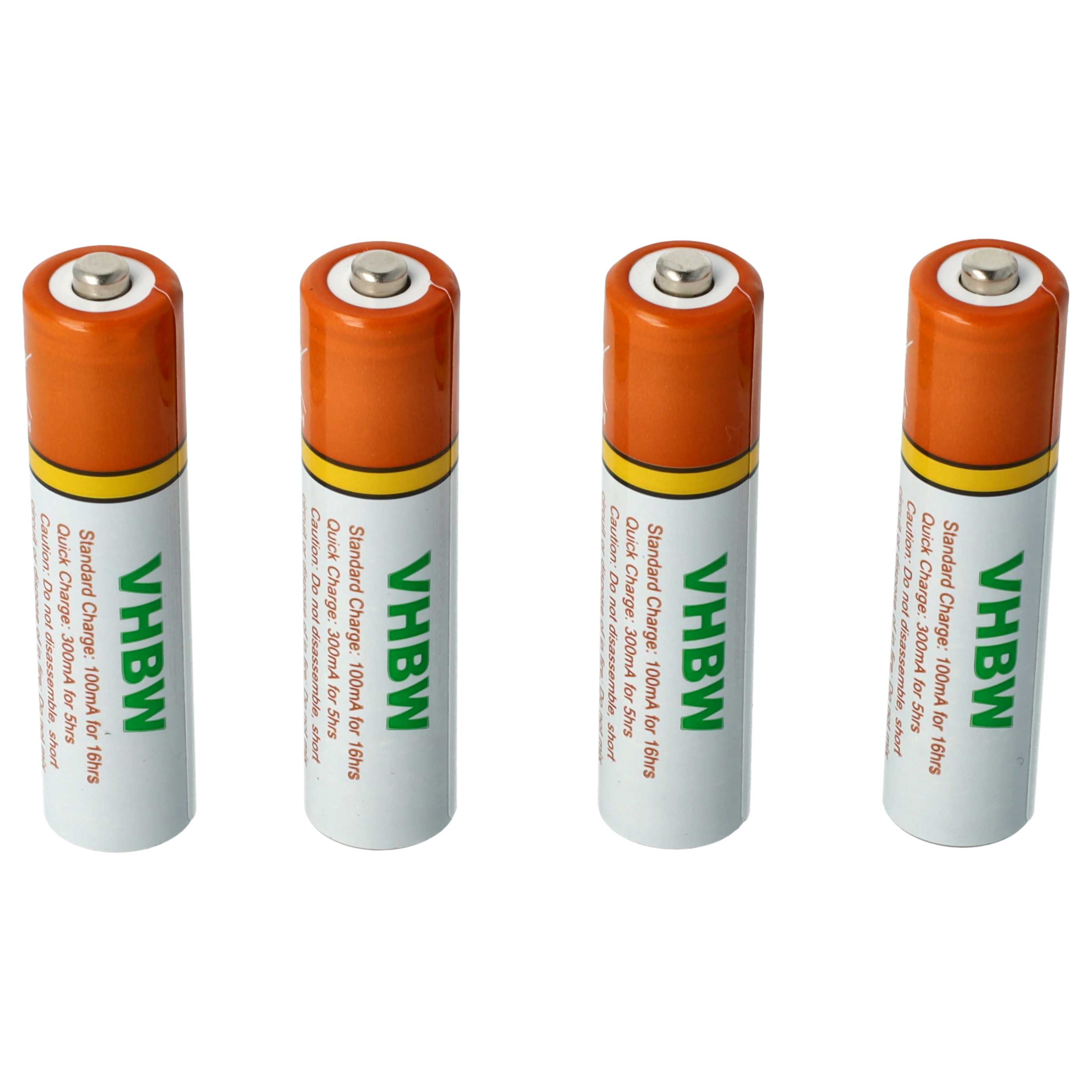 8x Batteries pour téléphone Philips, Grundig, Sennheiser, Amplicomms - 1000mAh 1,2V NiMH