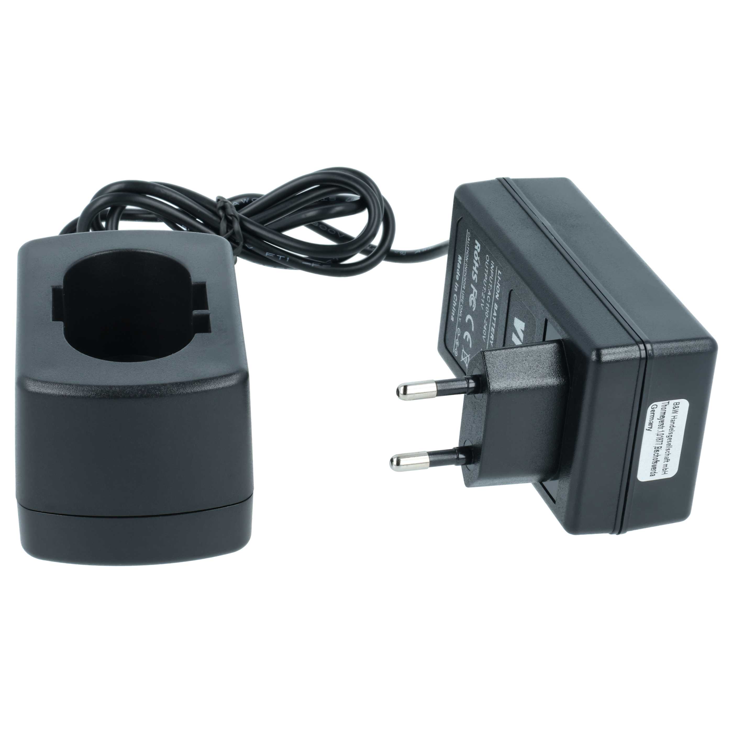 Charger suitable for Hitachi C 18DL Power Tool Batteries - Li-Ion, 1.5A