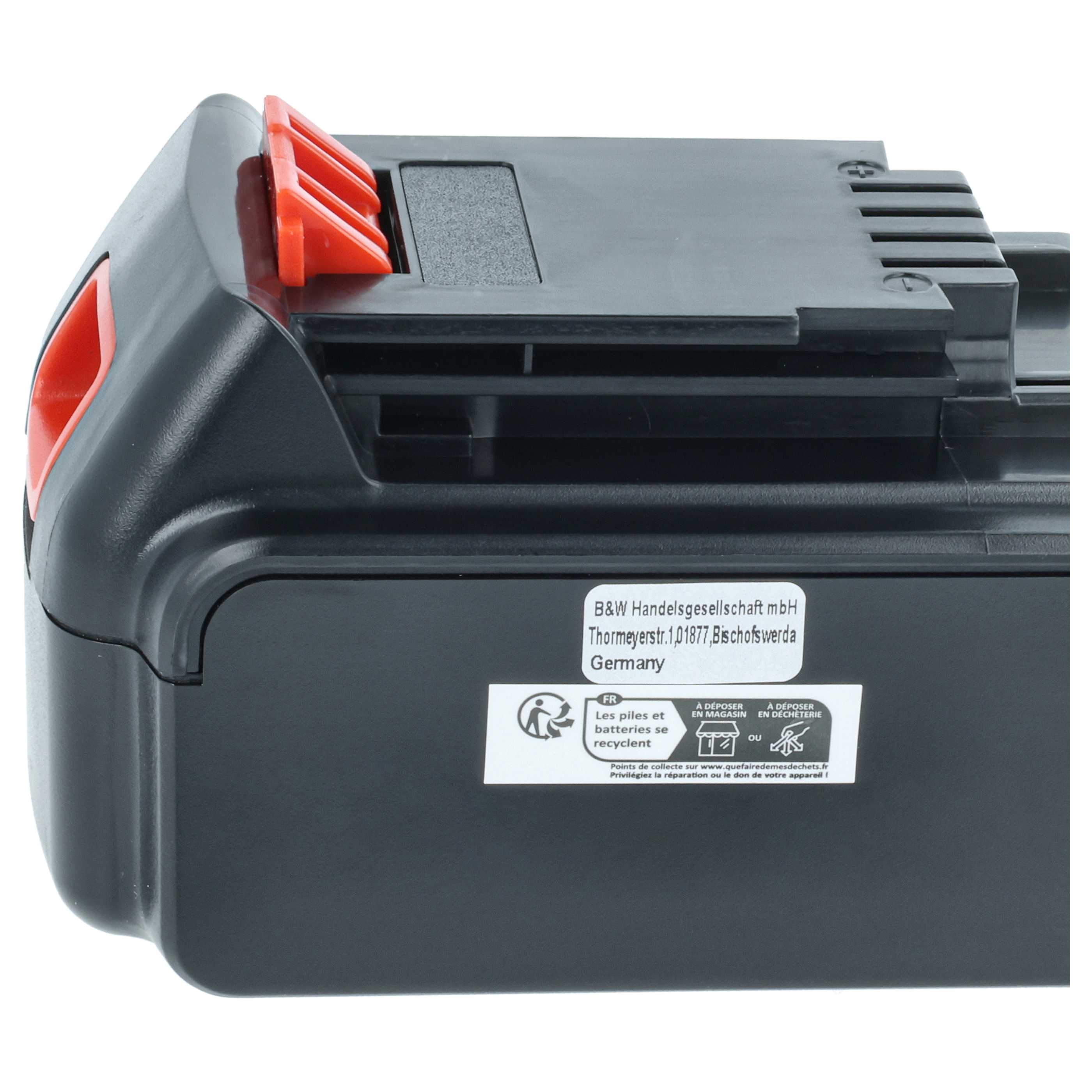 3x Battery replaces Black & Decker LBXR20, LBX20, LB20, LB2X4020 Electric Power Tool - 4000 mAh, 20 V, Li-Ion