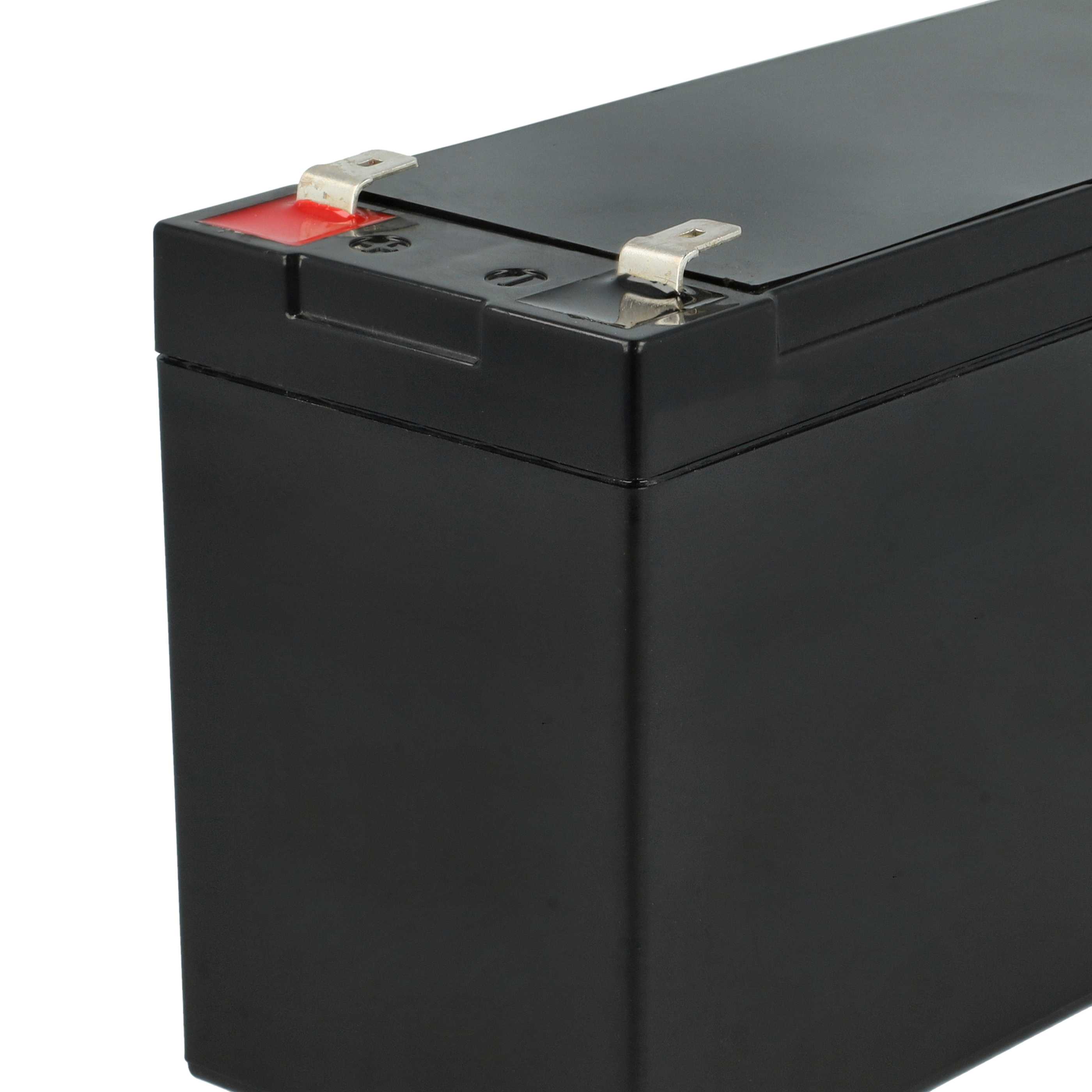 USV-Akku (2 Stück) als Ersatz für APC RBC17 für Daitem - 7,2 Ah 12V AGM