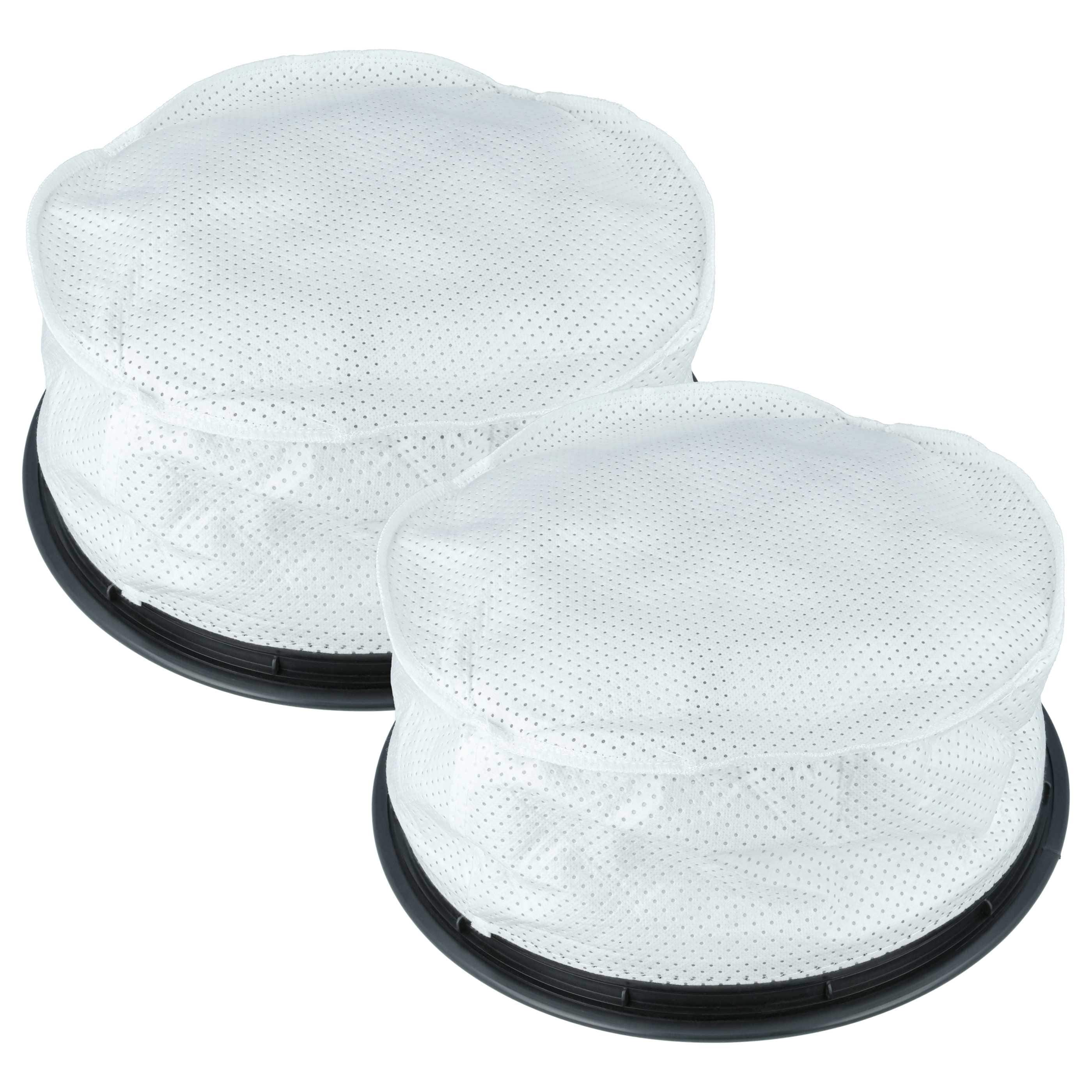 2x Filterround filter replaces Numatic 604165, 604115 for Numatic Vacuum Cleaner, 32 x 32 cm