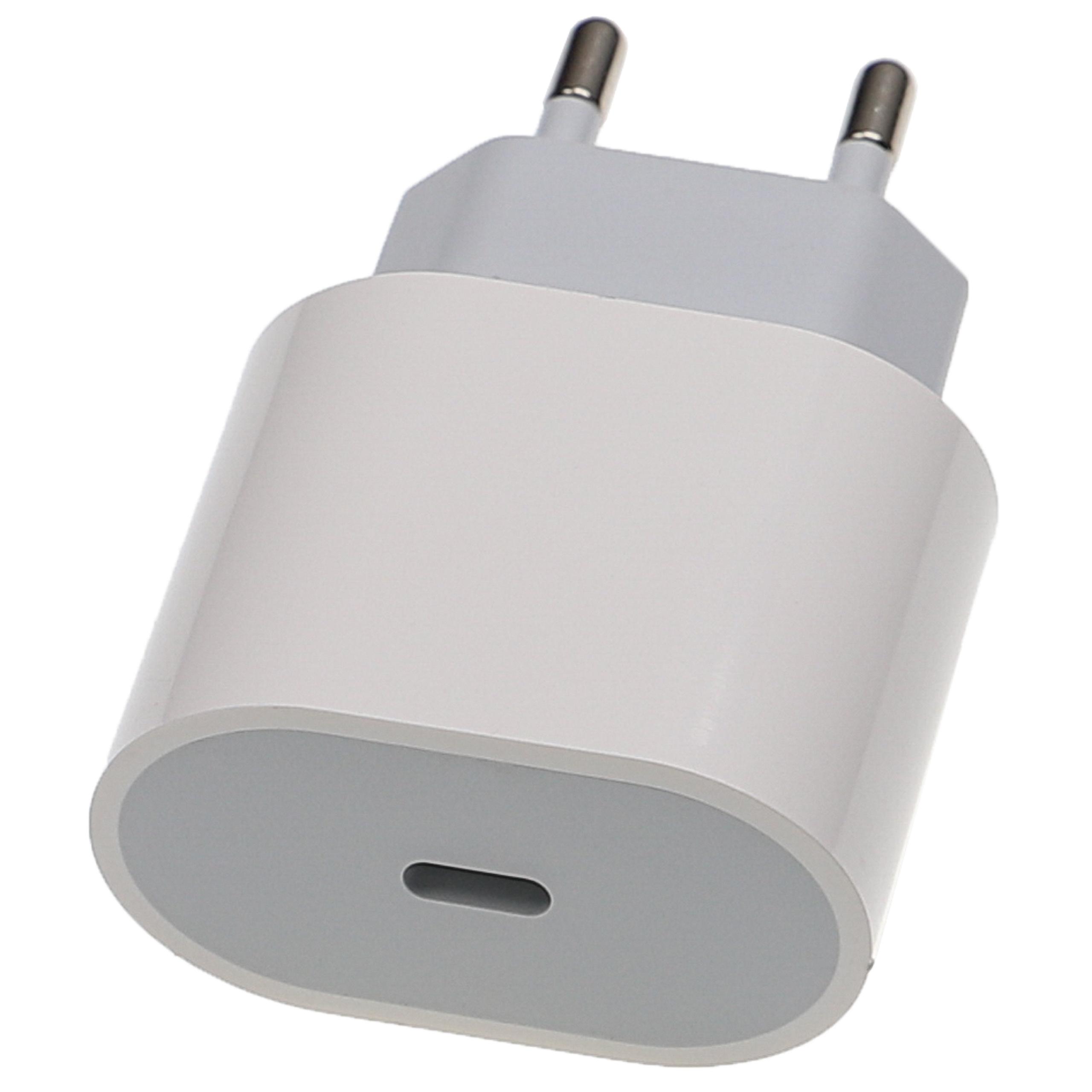 Chargeur secteur USB-C pour smartphones, téléphones, tablettes - Adaptateur de charge USB 9 / 12 / 5 V