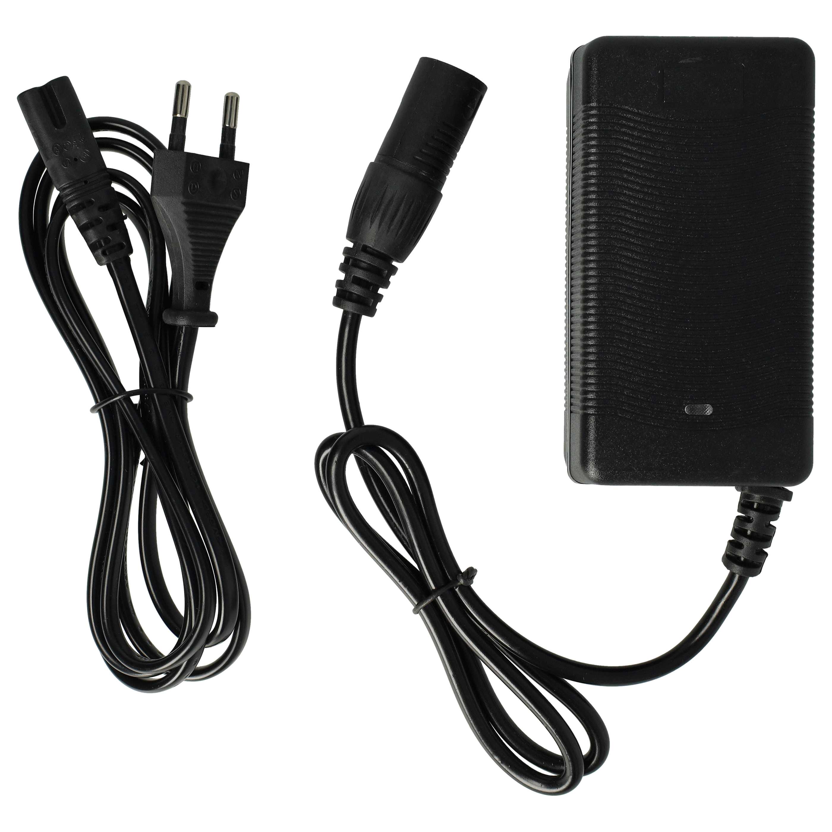 Charger suitable for Prophete Li-Ion E-Bike Battery etc. - For 36 V Batteries, With 3 Pin Connector, With XLR 