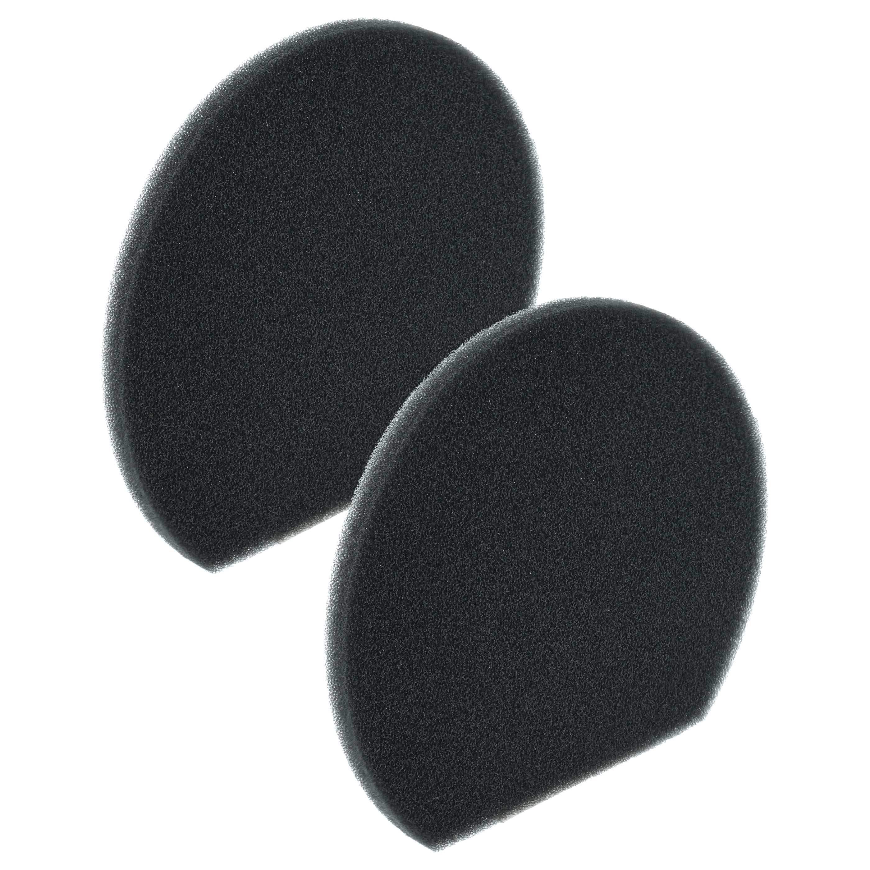 2x foam filter replaces Bosch 12022750 for Bosch Vacuum Cleaner