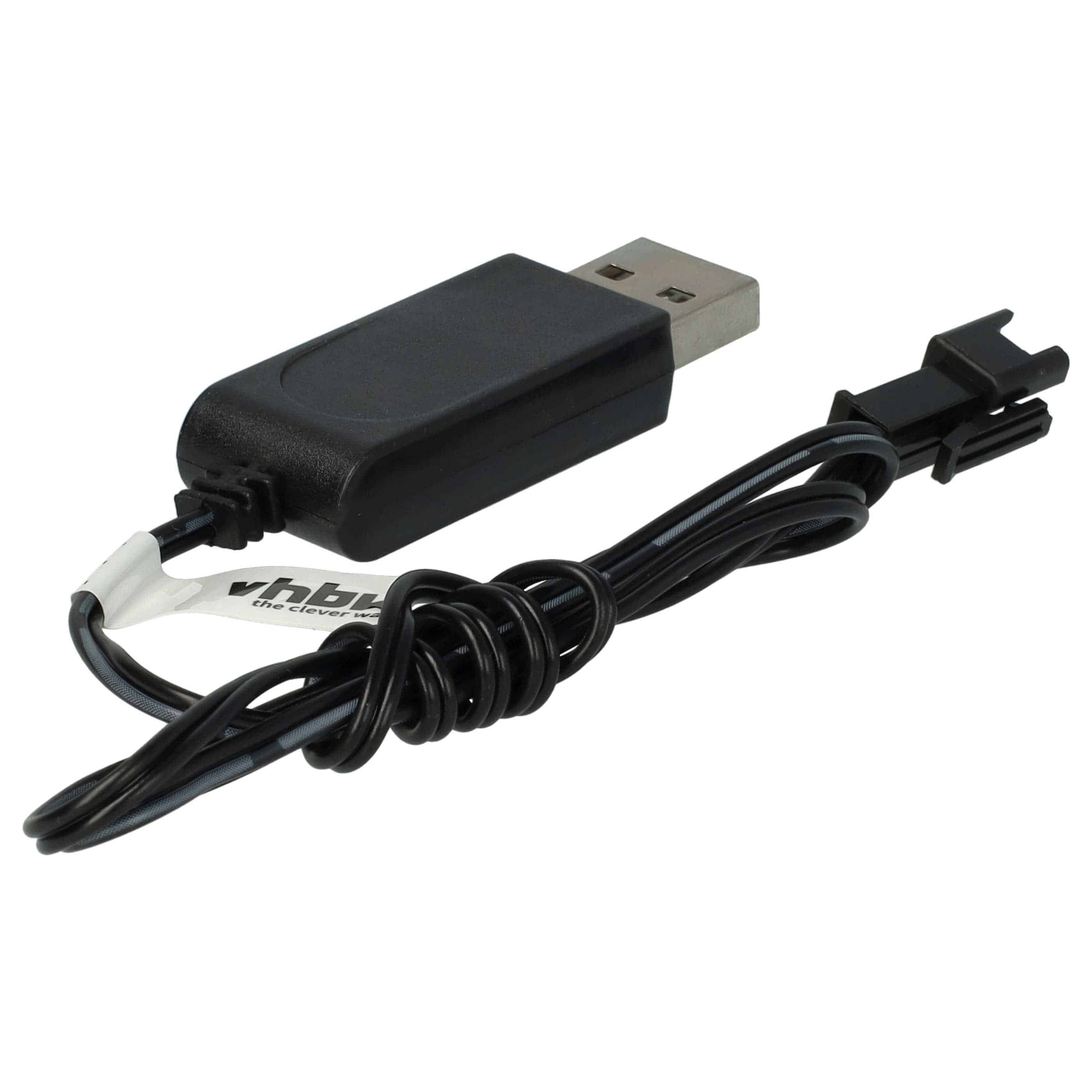 Cable de carga USB para batería SM-2P, modelo RC - 60 cm 4,8 V