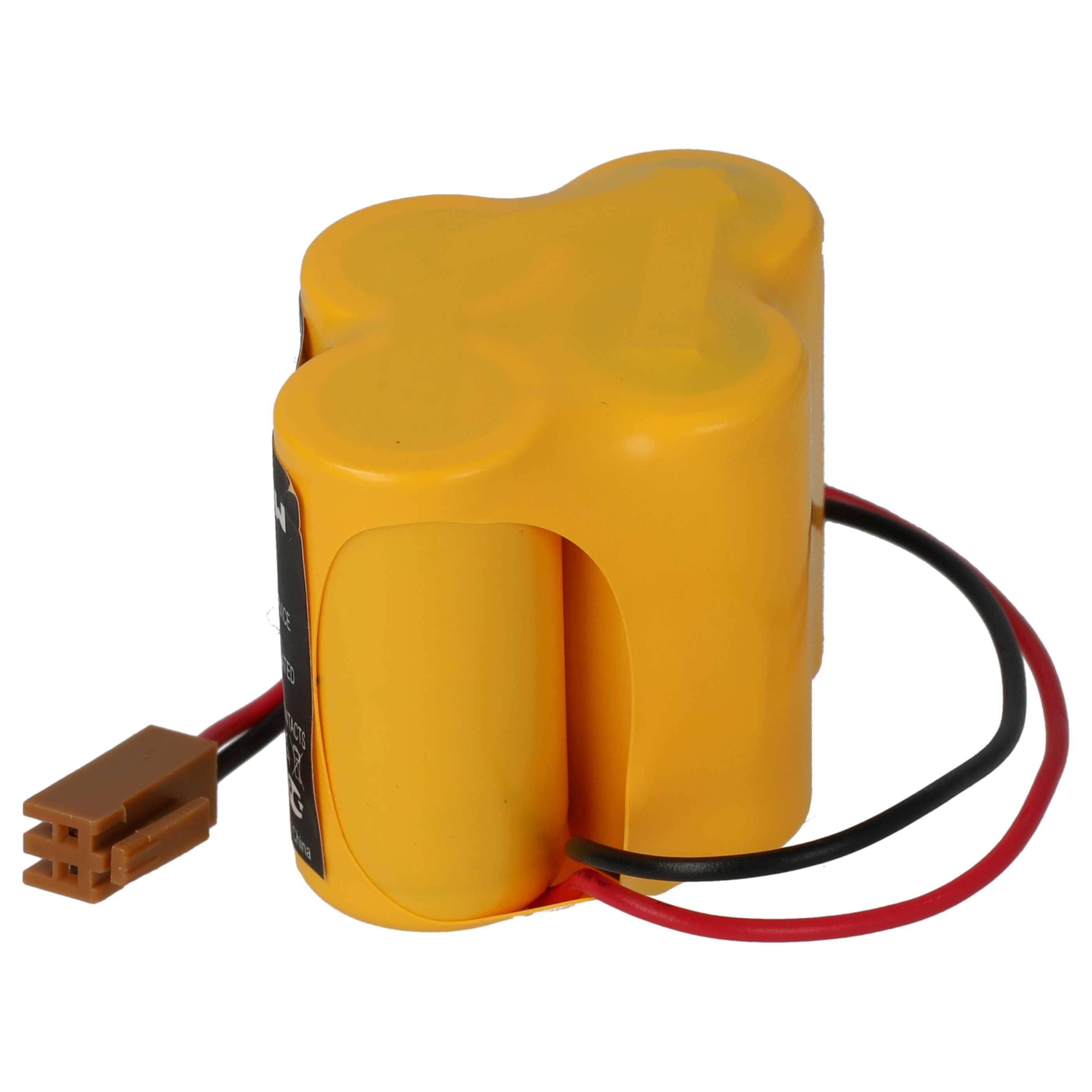 5x Batería reemplaza Dantona Matt Pack (con conector marrón) para controlador (3000 mAh, 6 V, Li-MnO2)