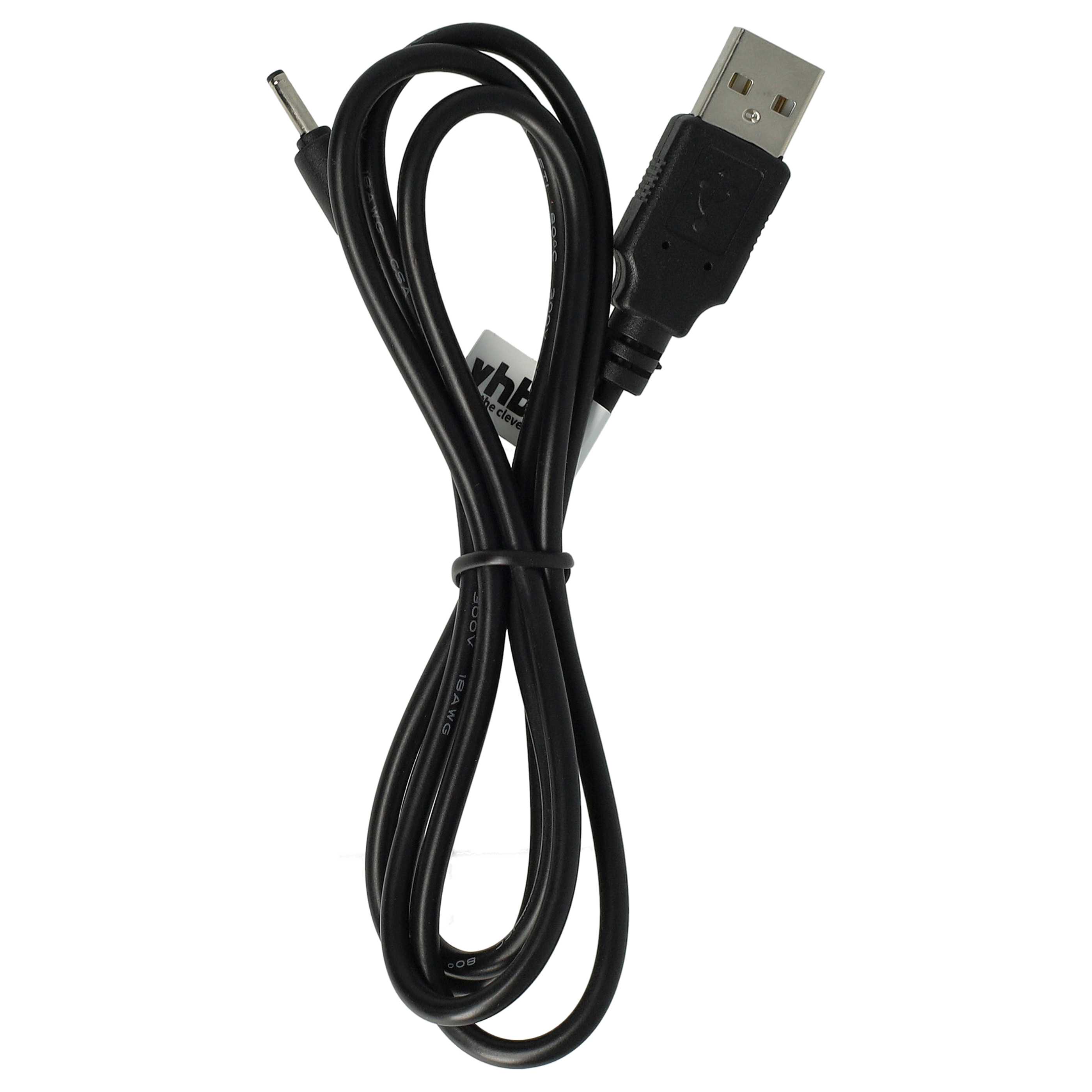 Cable de carga USB para tablets Ampe, etc. - 100 cm
