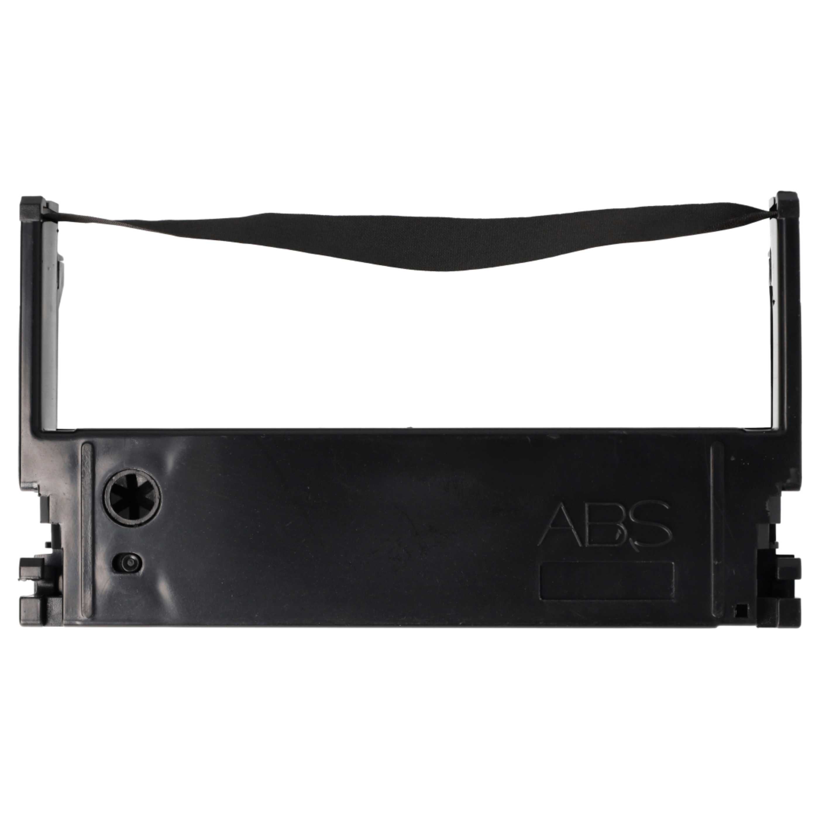 3x Ink Ribbon replaces ERC-43, C43S015461, ERC-39 for Schultes Dot Matrix, Receipt Printer etc. - Black