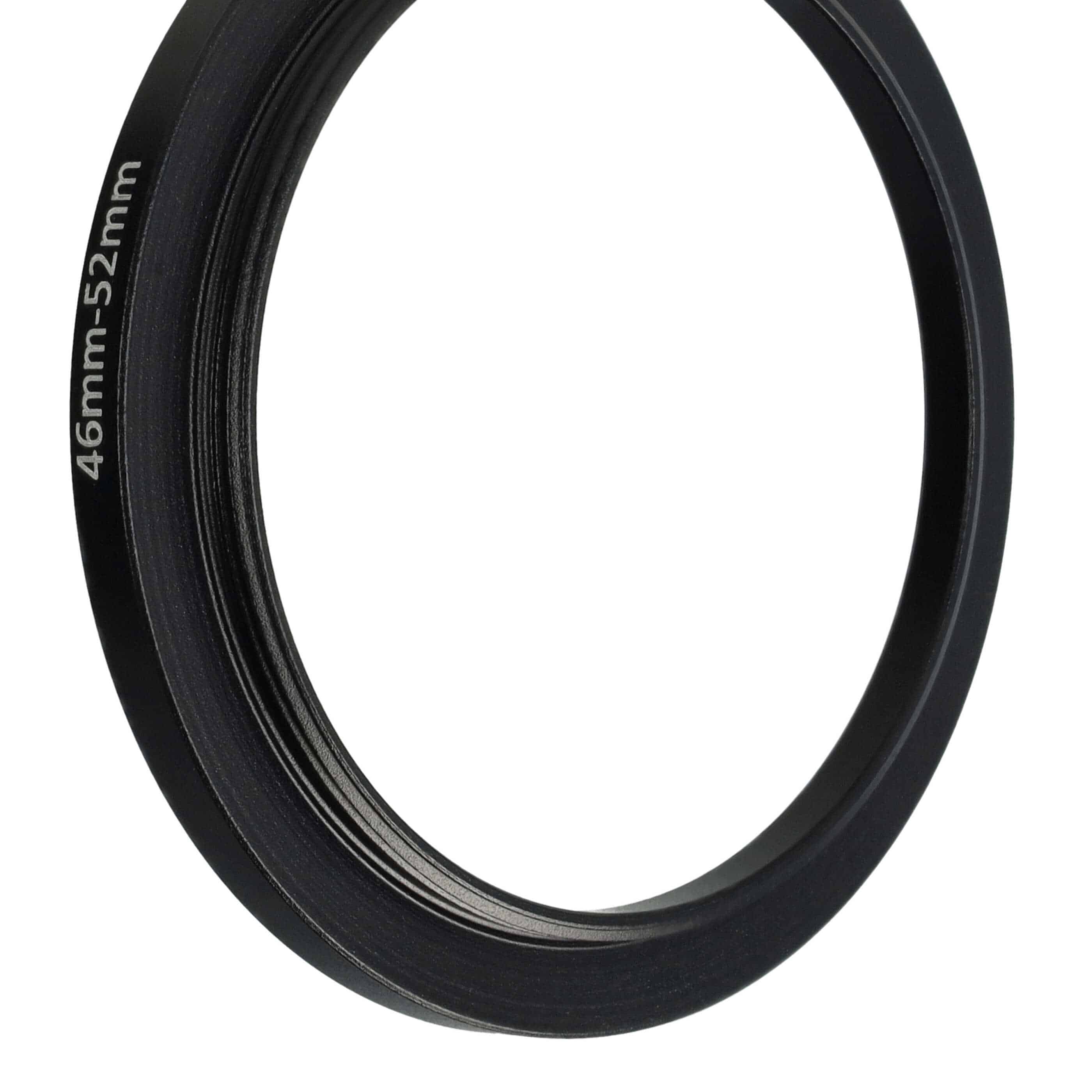 Step-Up-Ring Adapter 46 mm auf 52 mm passend für diverse Kamera-Objektive - Filteradapter