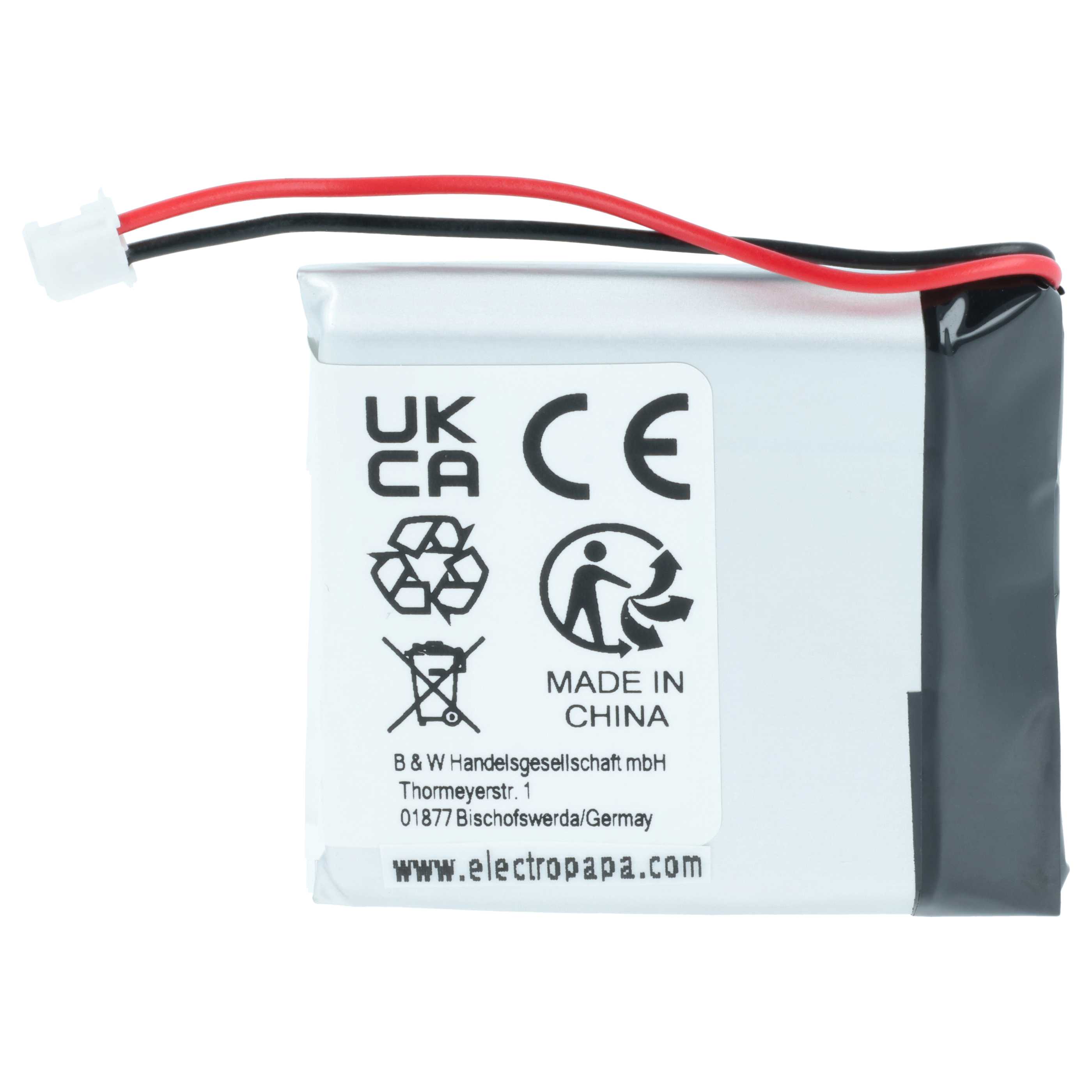 Akumulator do nawigacji GPS zamiennik Coyote 1ICP/8/40/40 1S1P - 1100 mAh 3,7 V LiPo