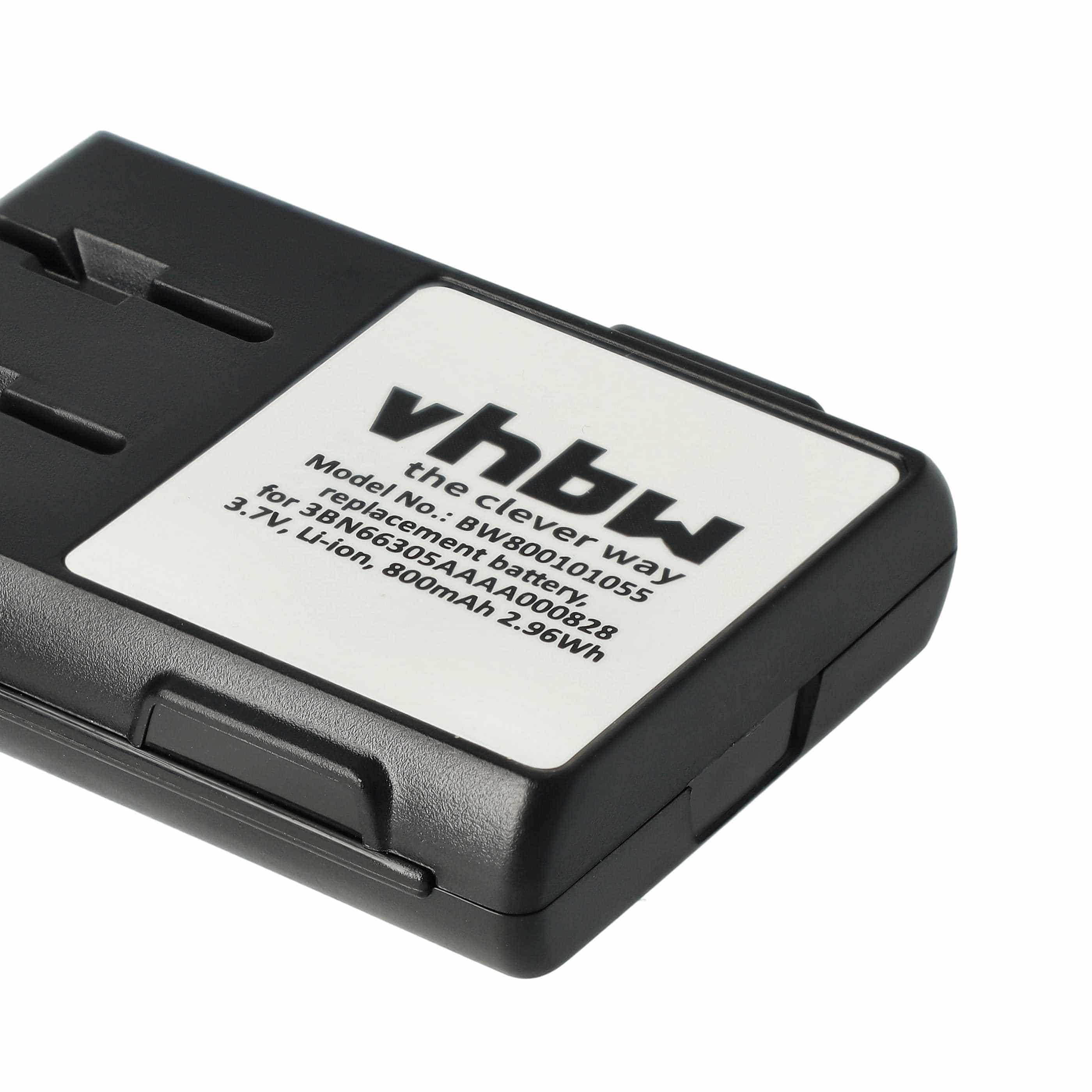 Batterie remplace Alcatel 3BN66305AAAA000828 pour téléphone T-Systems - 800mAh 3,7V Li-ion