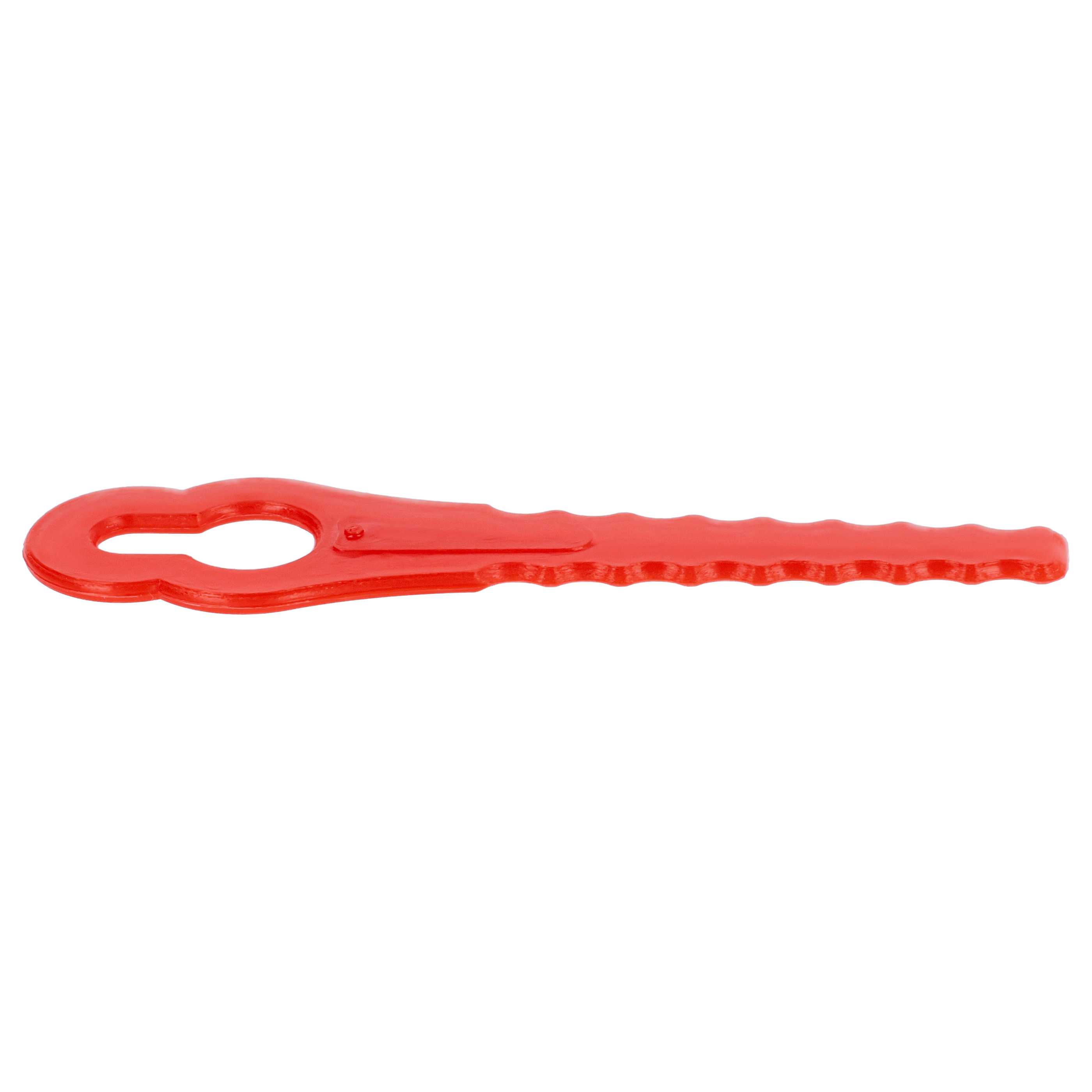 50x Lames remplace Grizzly 91094326 pour tondeuse – Couteaux polyamide, Rot