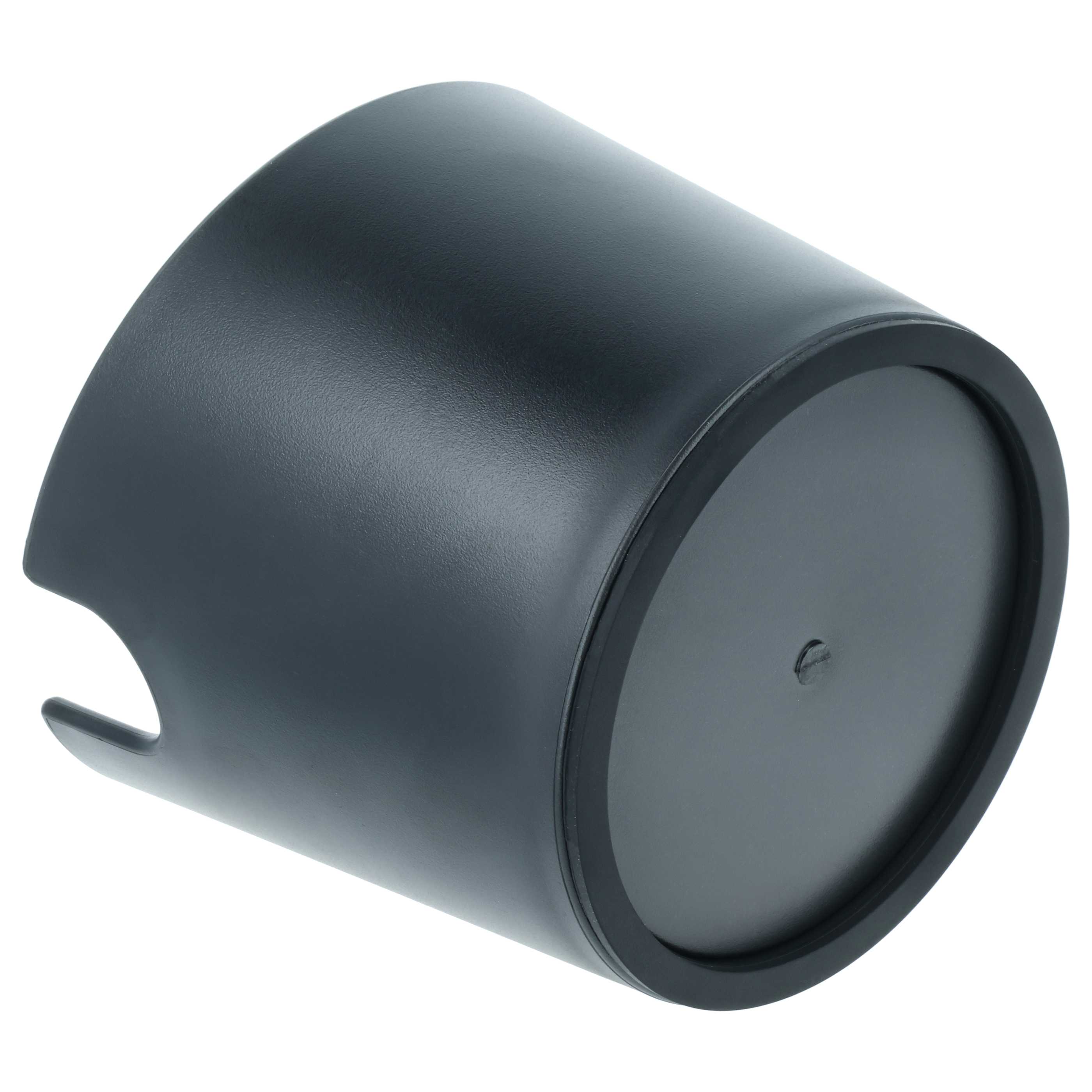 Drip Tray for Filter Holder - Knock Box suitable for Espresso Coffee Machine, Dishwasher Safe, Black