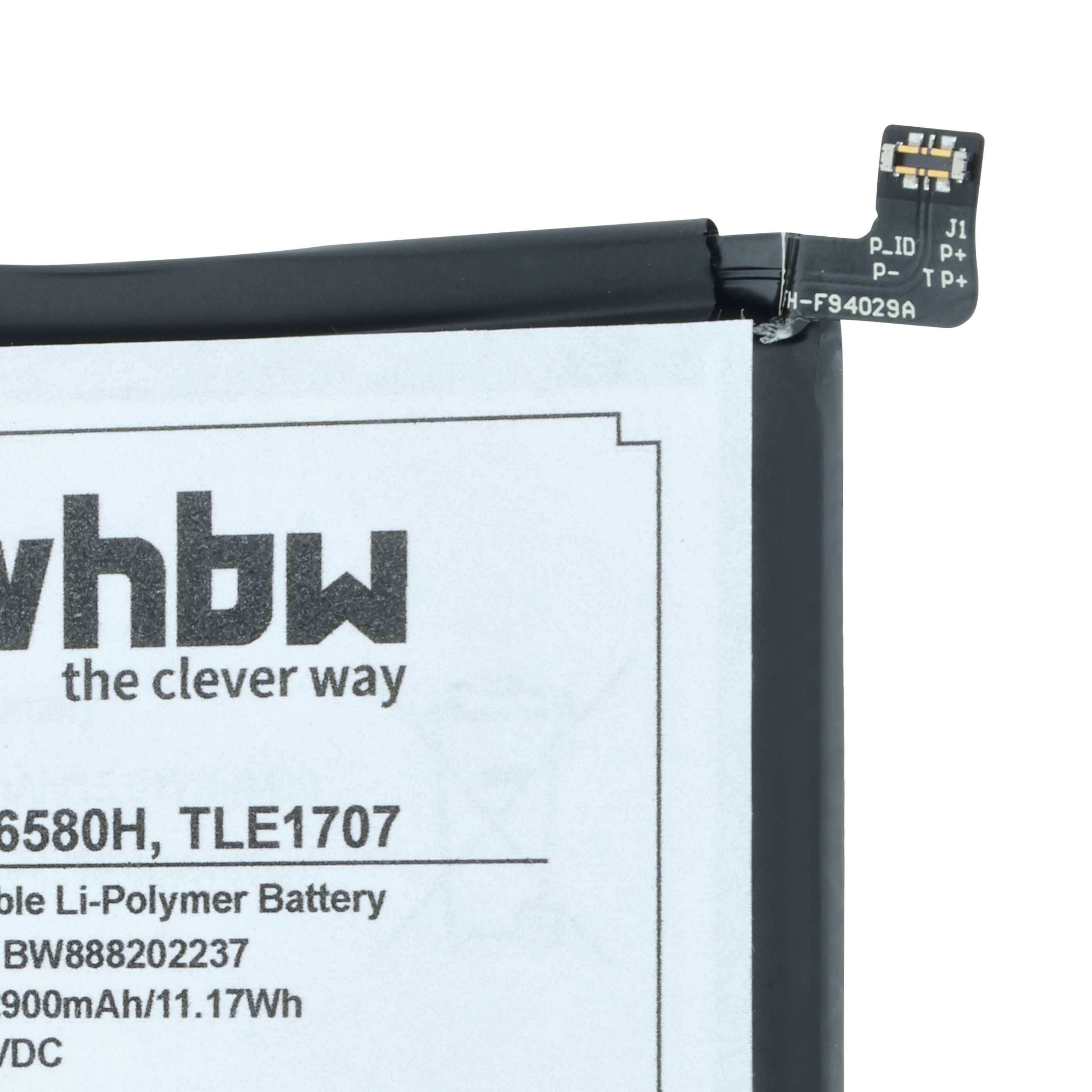 Akumulator do telefonu smartfona zamiennik Wiko 356580H, S104-Z37000-000, TLE1707 - 2900 mAh 3,85 V LiPo