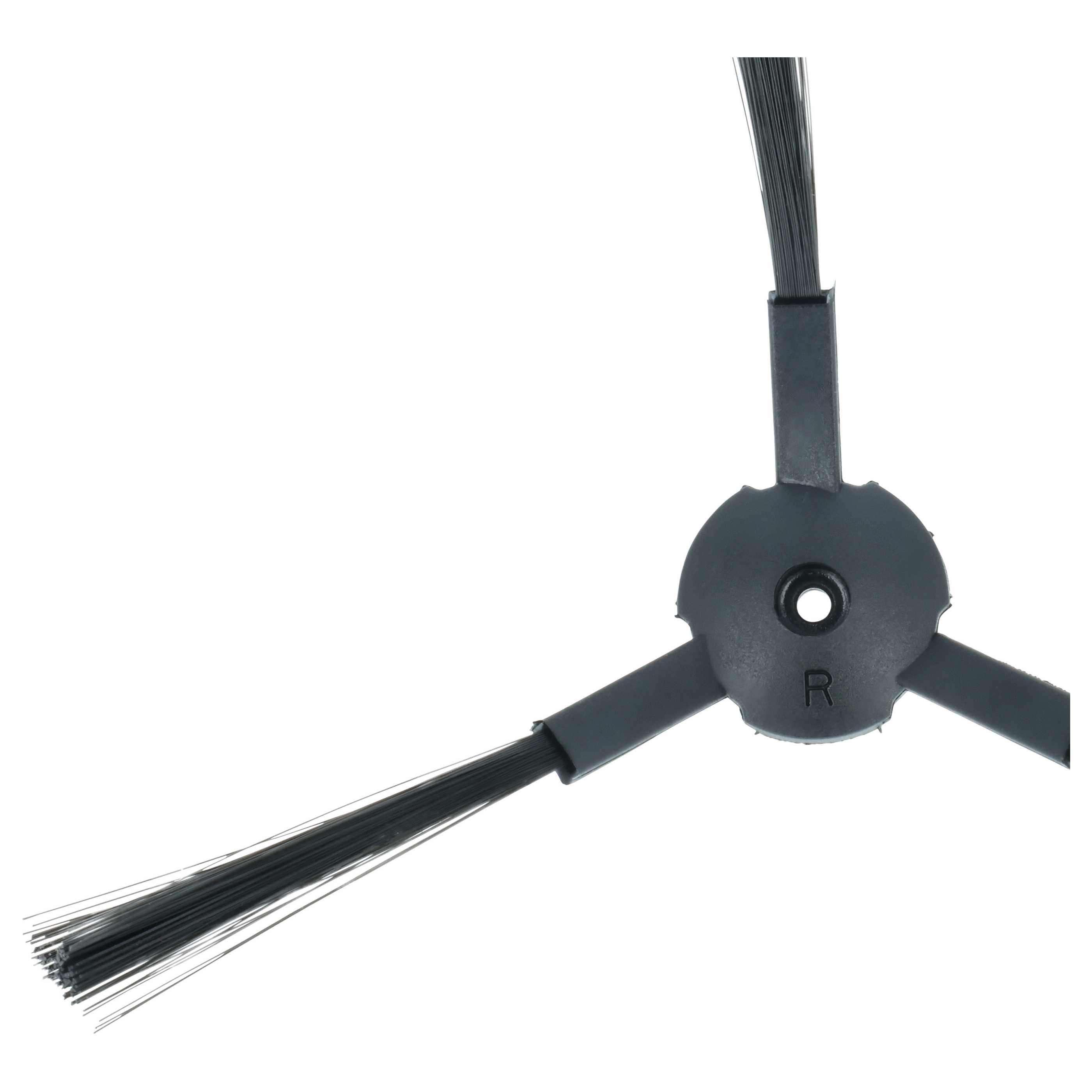 2x Szczotka boczna do robota sprzątającego iLife / Zaco / Medion - szczotki 3-ramienne, czarny
