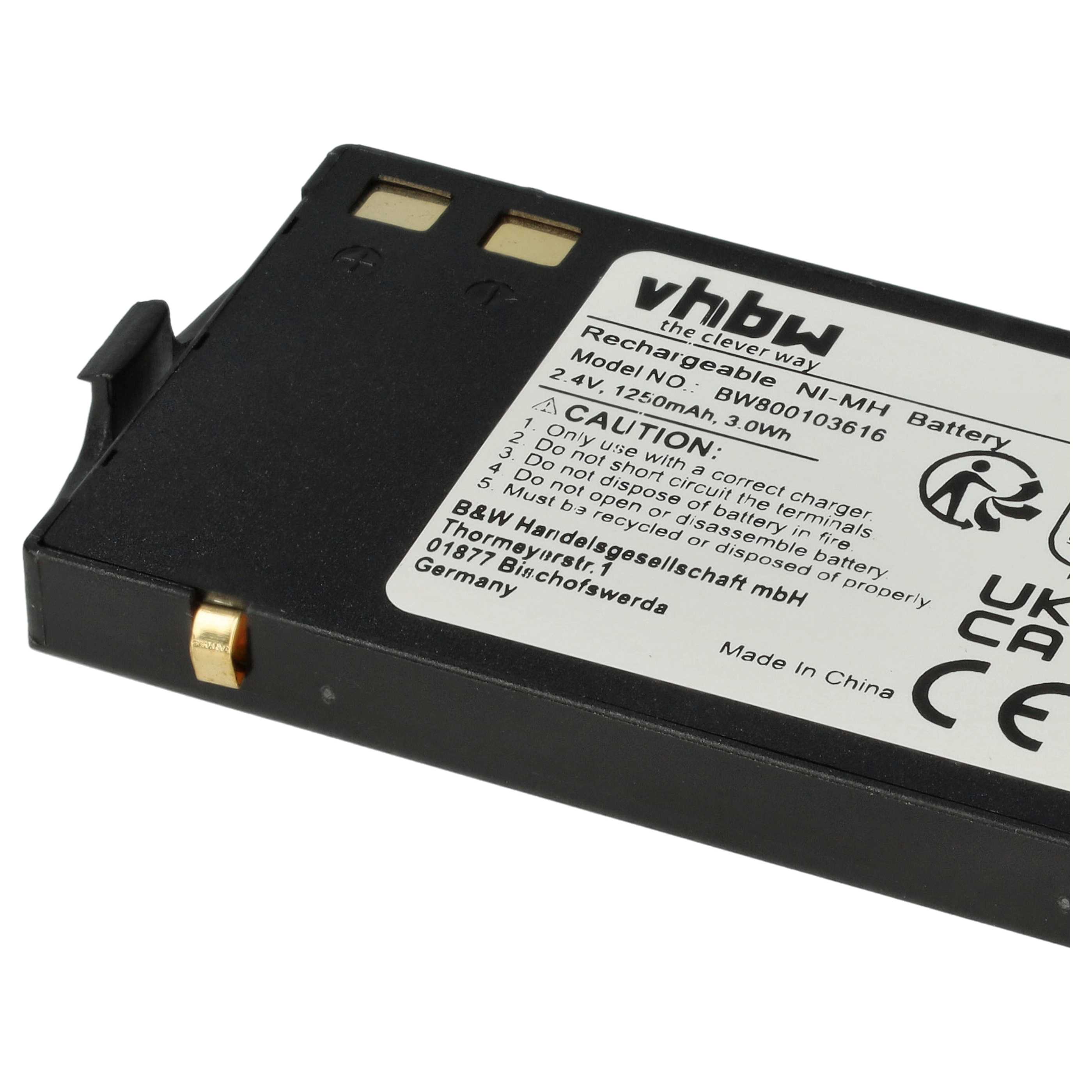 Mobile Phone Battery replaces Nokia BML-3 - 1200 mAh 2.4 V NiMH