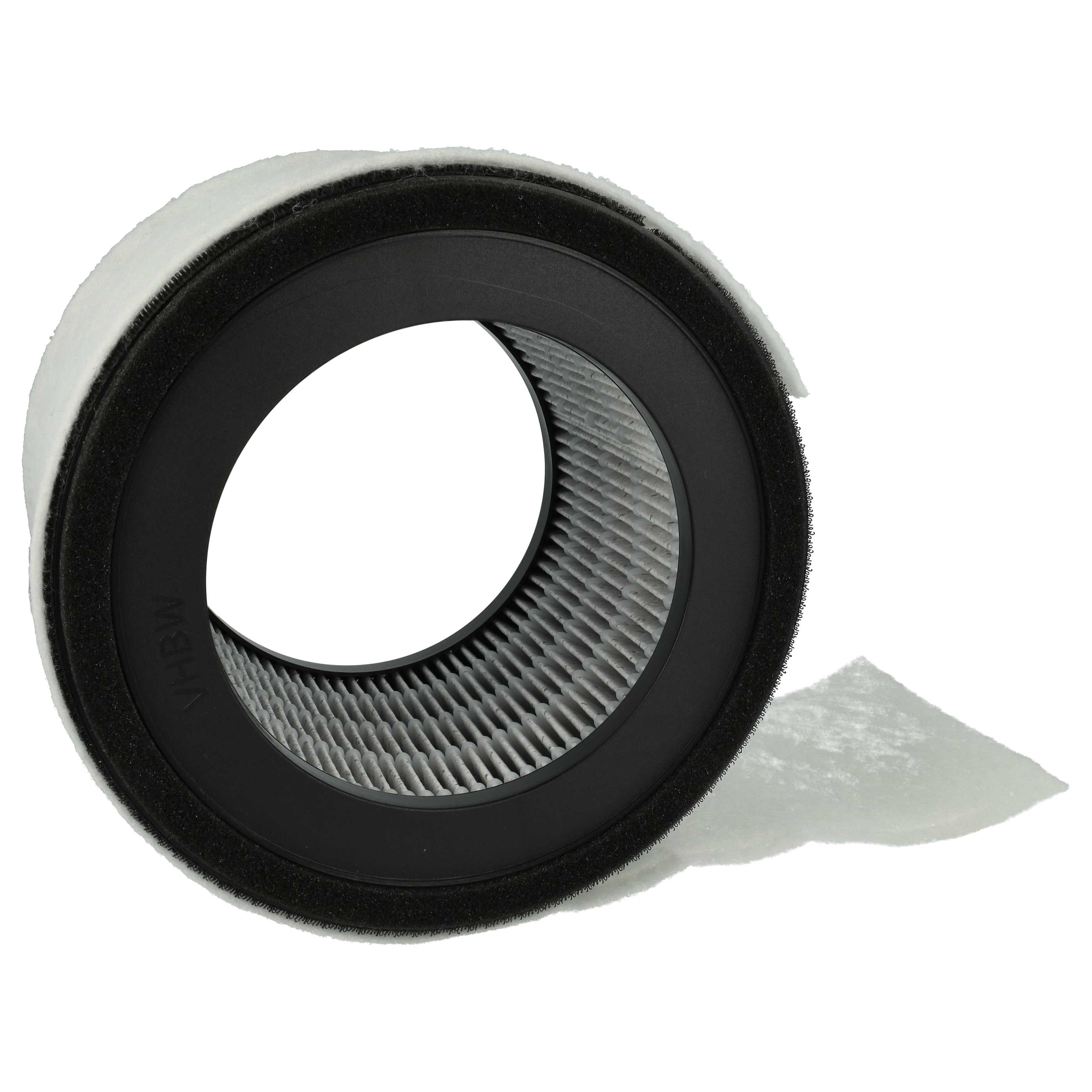 4x Filter replaces Leifheit / Soehnle 68129, 68106 Air Purifier - plastic