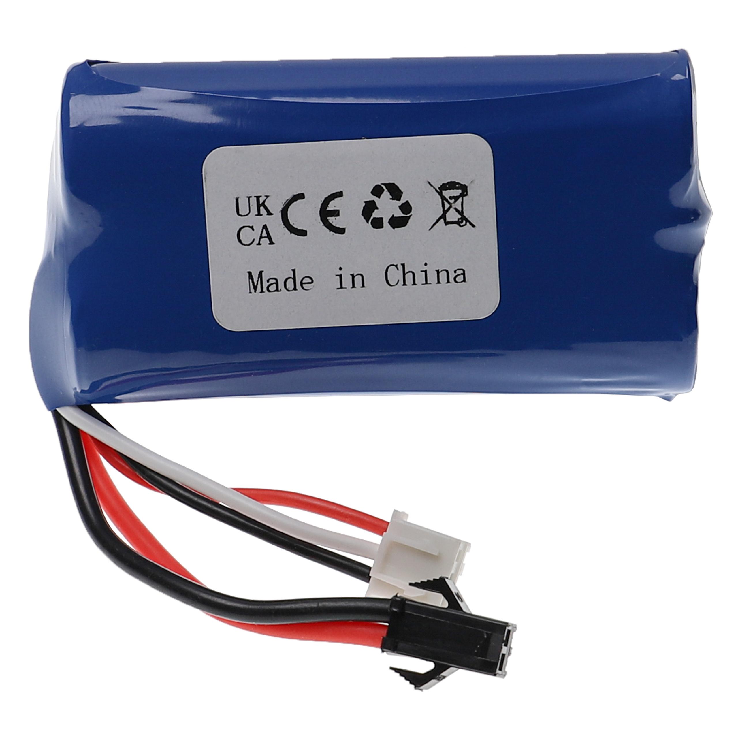 Batteria per modellini RC TKKJ H101 - 1500mAh 7,4V Li-Ion, SM-2P
