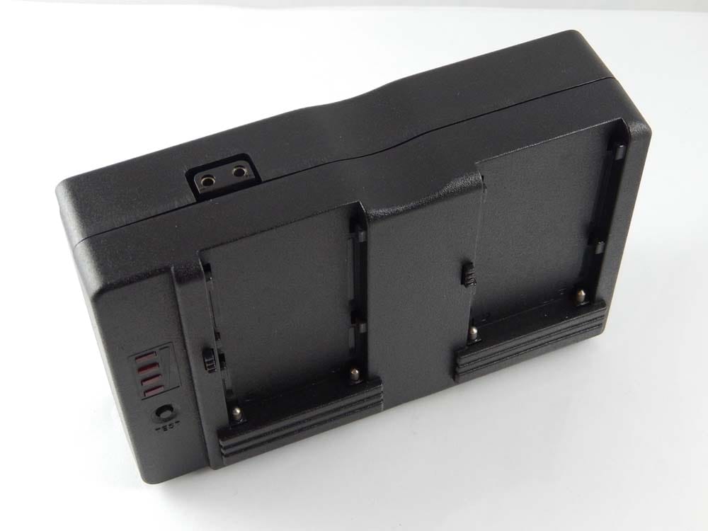 vhbw Placa batería - Placa adaptadora D-Tap negro