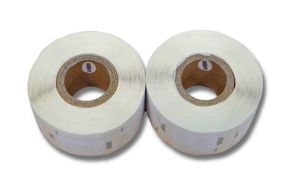 2x Labels replaces Dymo 11353 for Labeller - 12 mm x 24 mm