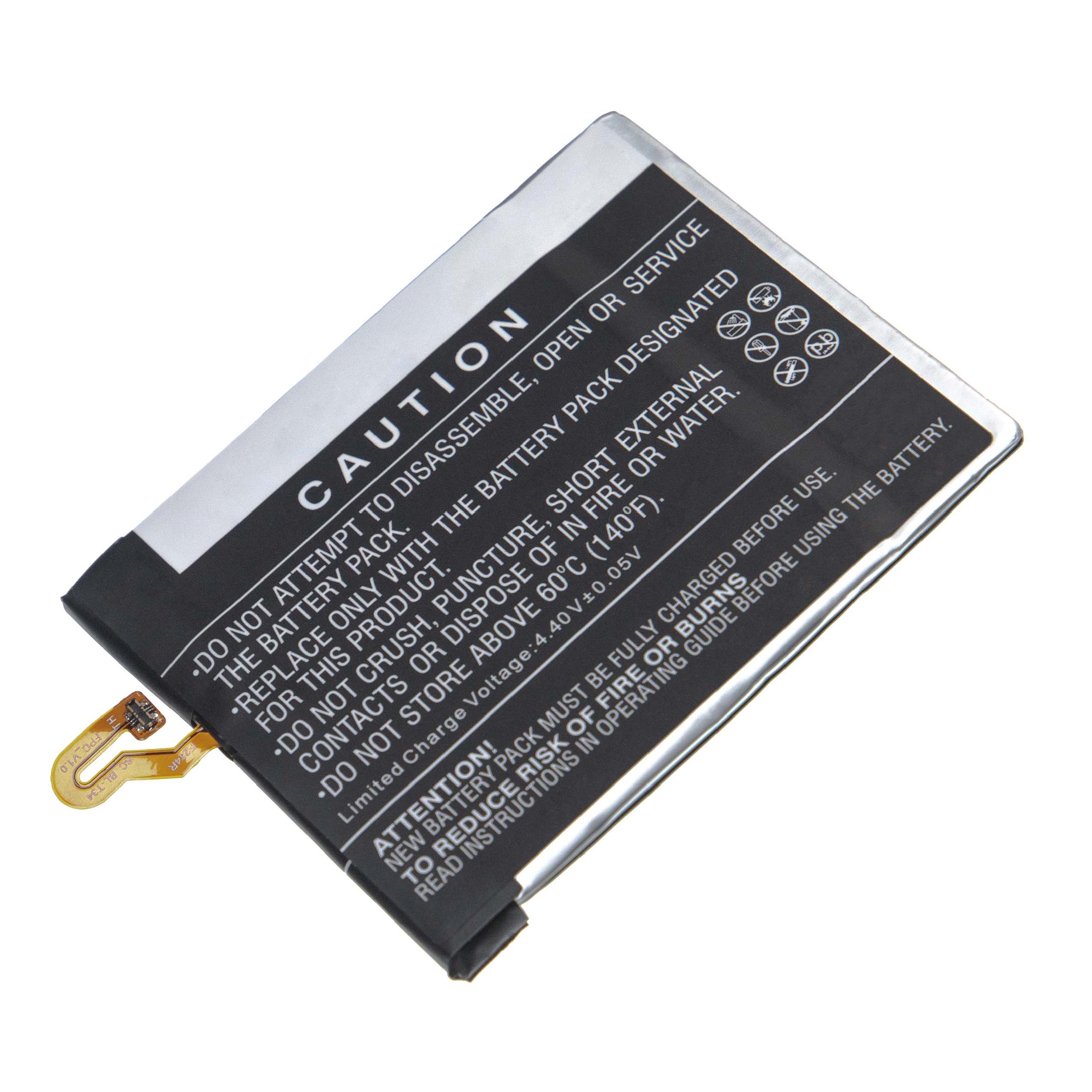 Batterie remplace LG BL-T34, EAC63538921 pour téléphone portable - 3200mAh, 3,85V, Li-polymère