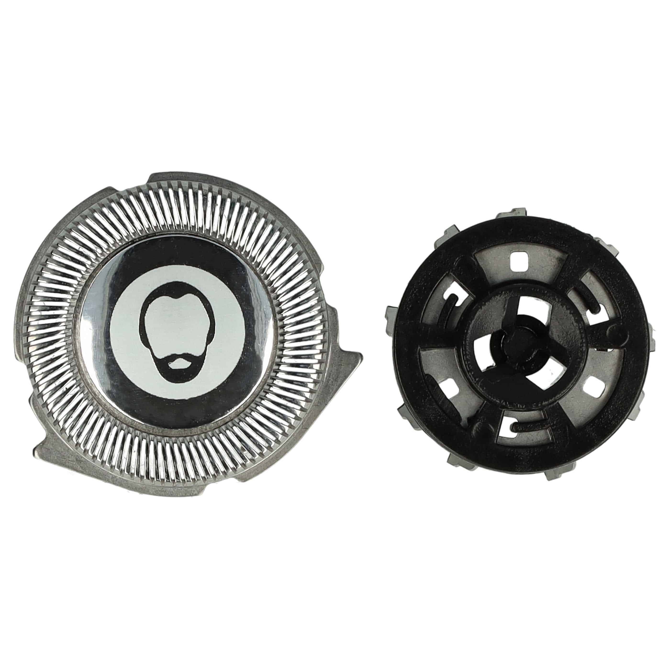9x cabezales reemplaza Philips SH30, SH30/50 para afeitadoras Philips - plata