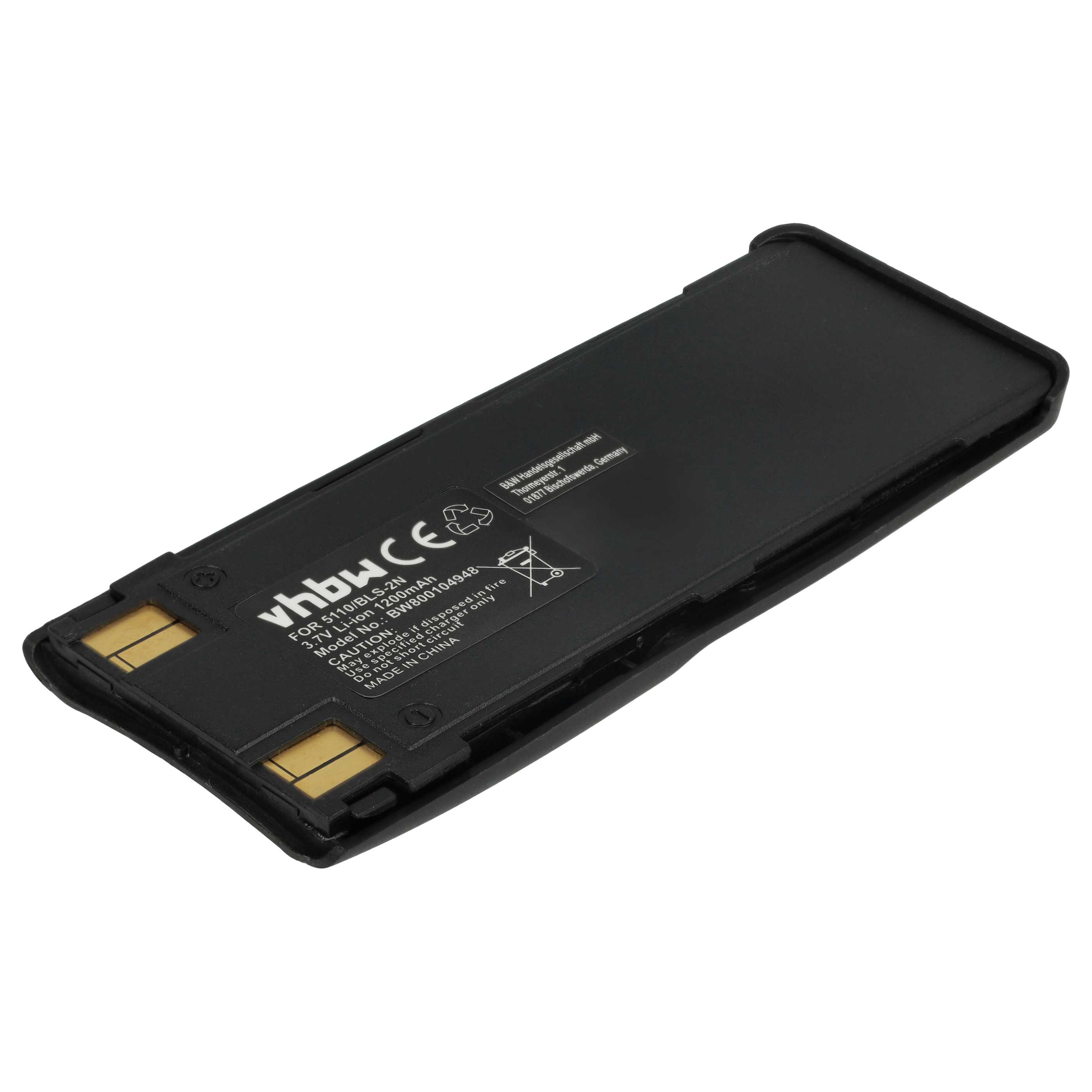 Akumulator do telefonu smartfona zamiennik Nokia BLS-4, BMS-2S, BLS-2, BLS-2N, BPS-2 - 1150 mAh 3,7 V Li-Ion
